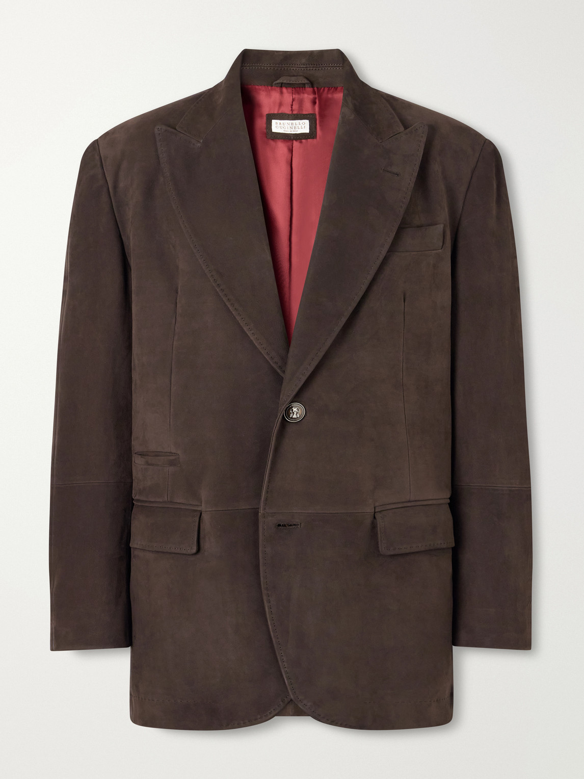 Paneled Pintucked Blazer