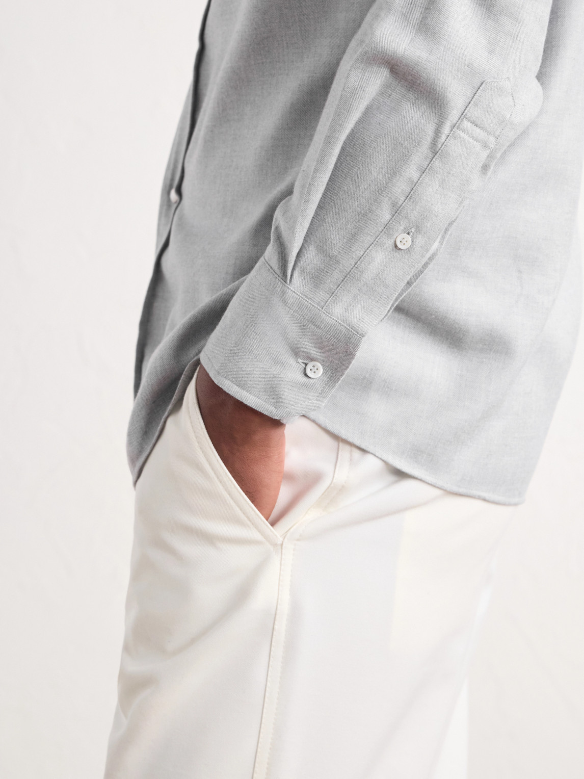 Cotton-Flannel Western Shirt