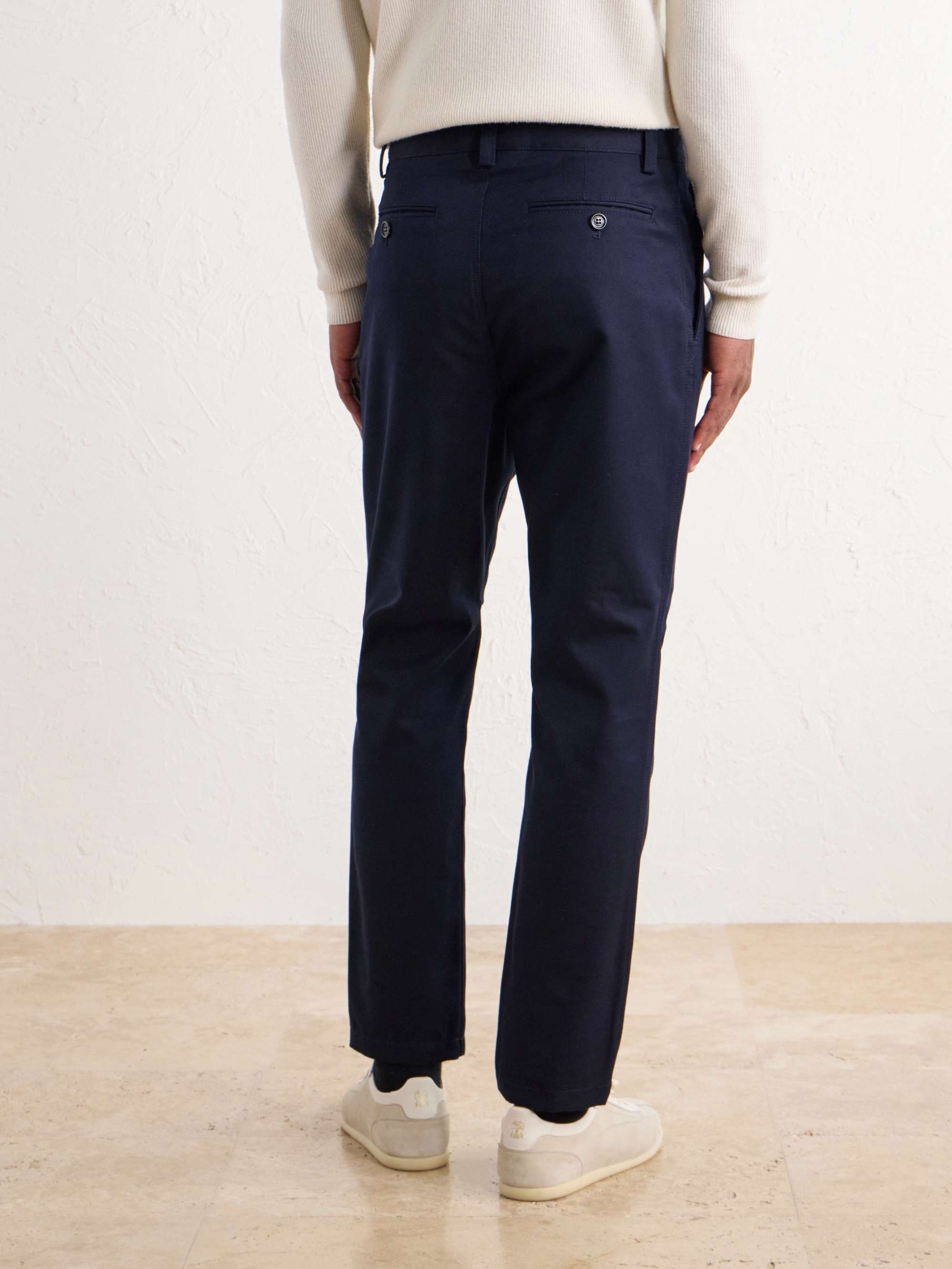 BRUNELLO CUCINELLI Tapered Cotton And Wool-Blend Twill Chinos for