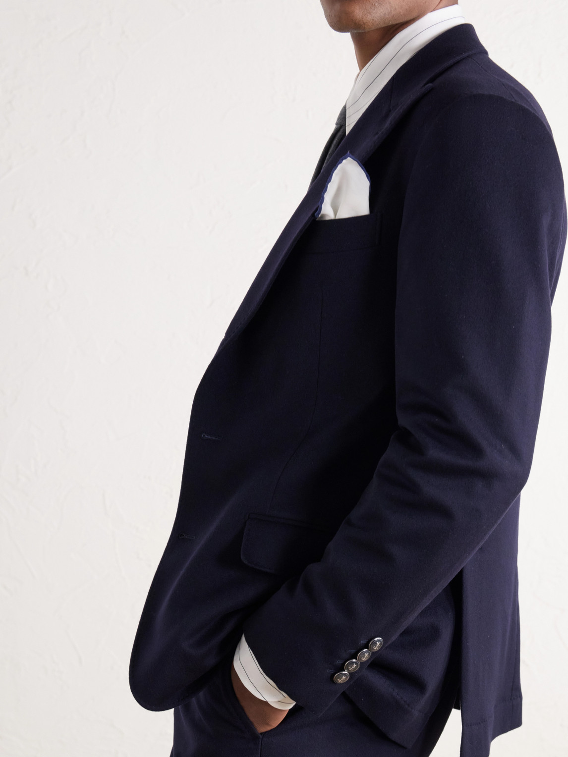 Wool-Felt Suit Jacket