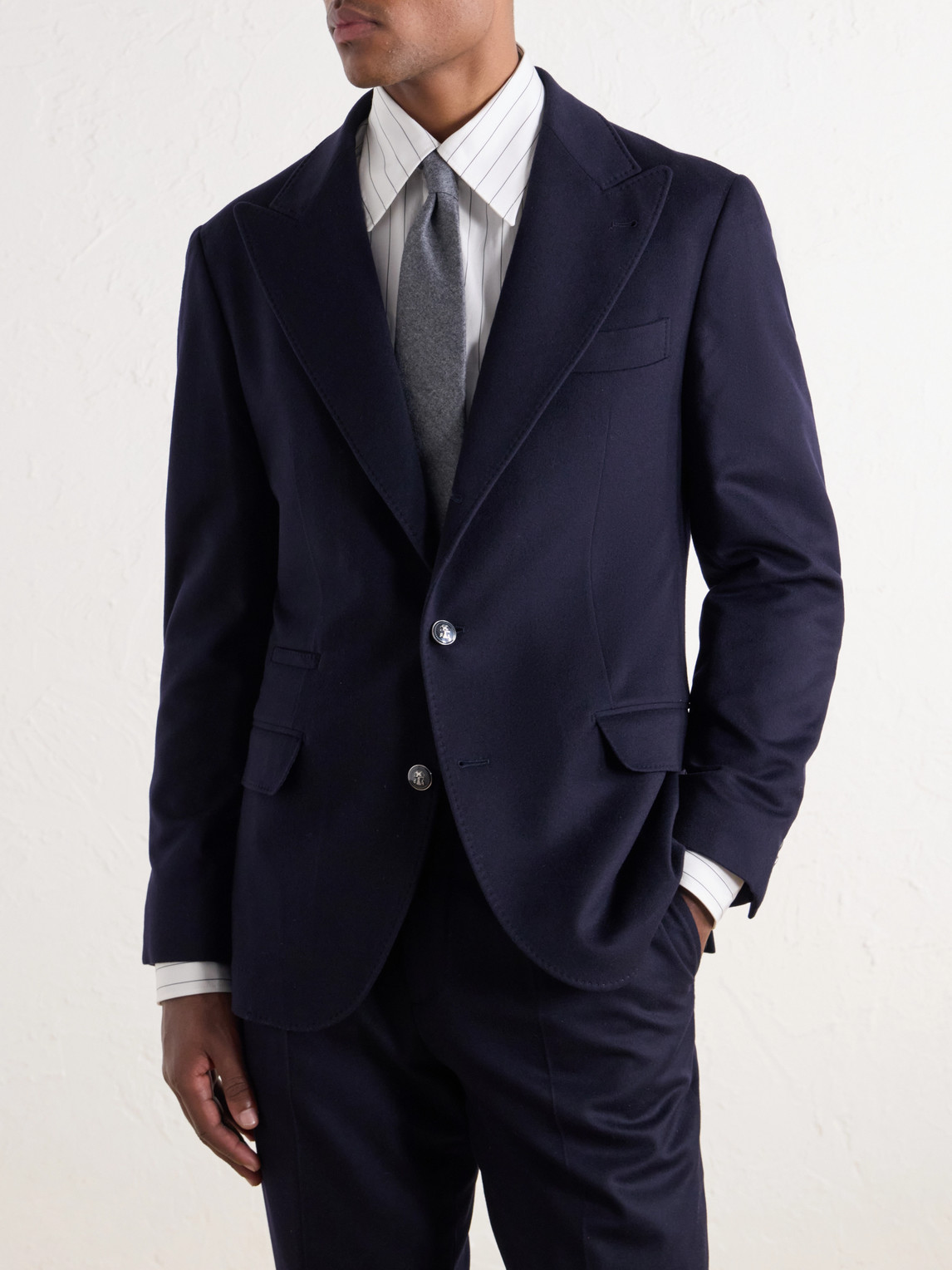Wool-Felt Suit Jacket