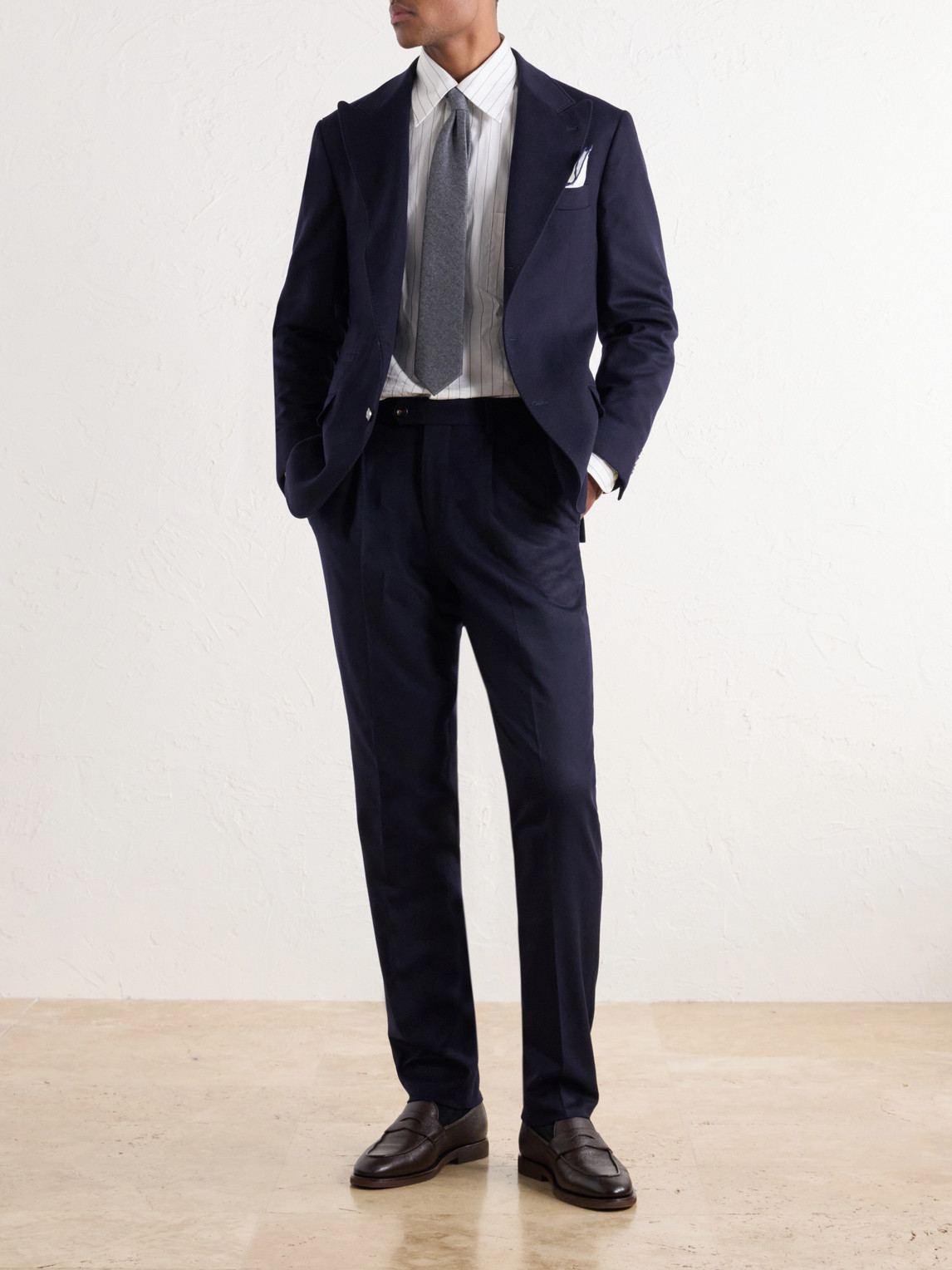 Wool-Felt Suit Jacket
