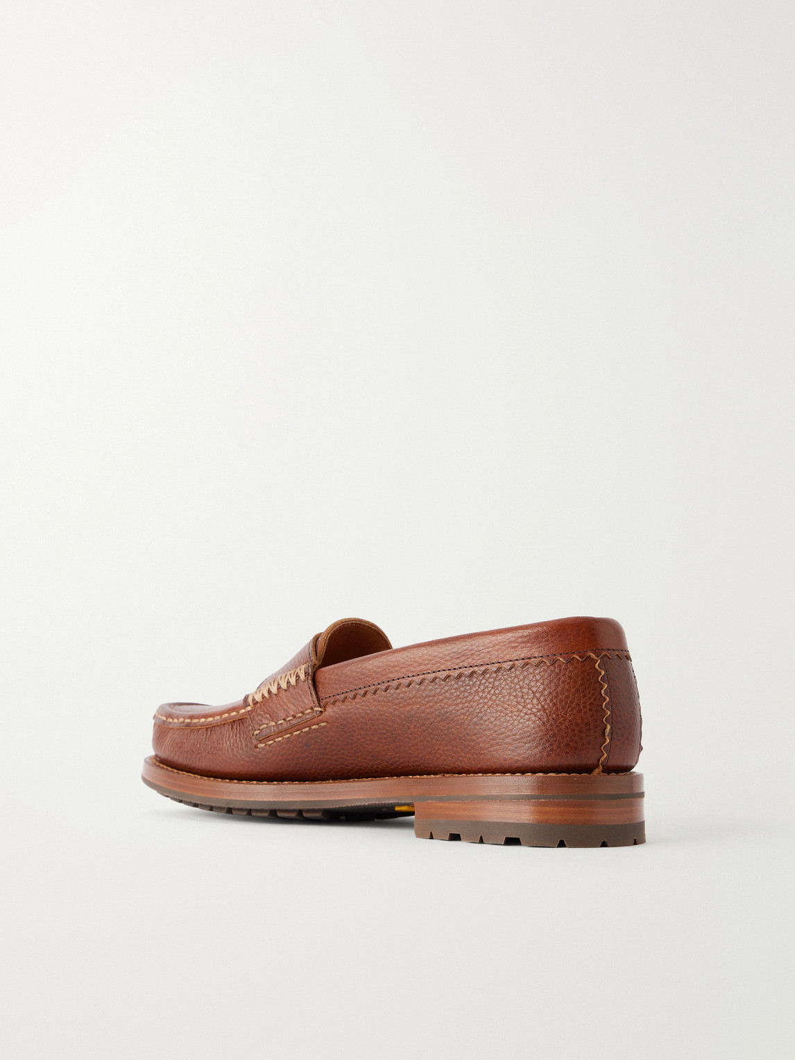 Rob Full-Grain Leather Penny Loafers