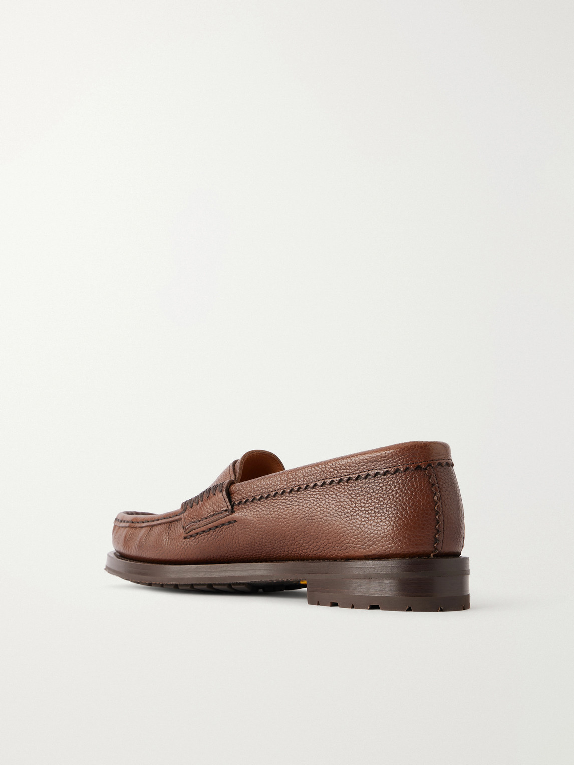 Rob´S Full-Grain Leather Penny Loafers