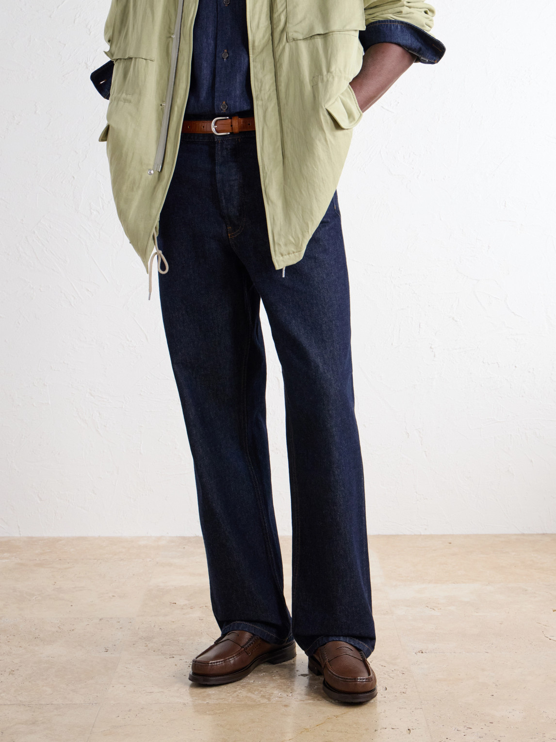 Rob´S Full-Grain Leather Penny Loafers