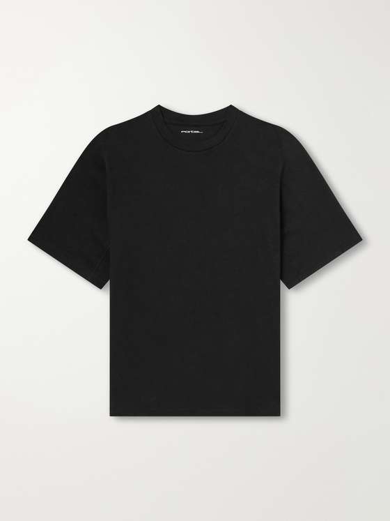 Portal Organic Cotton and Hemp-Blend Jersey T-Shirt