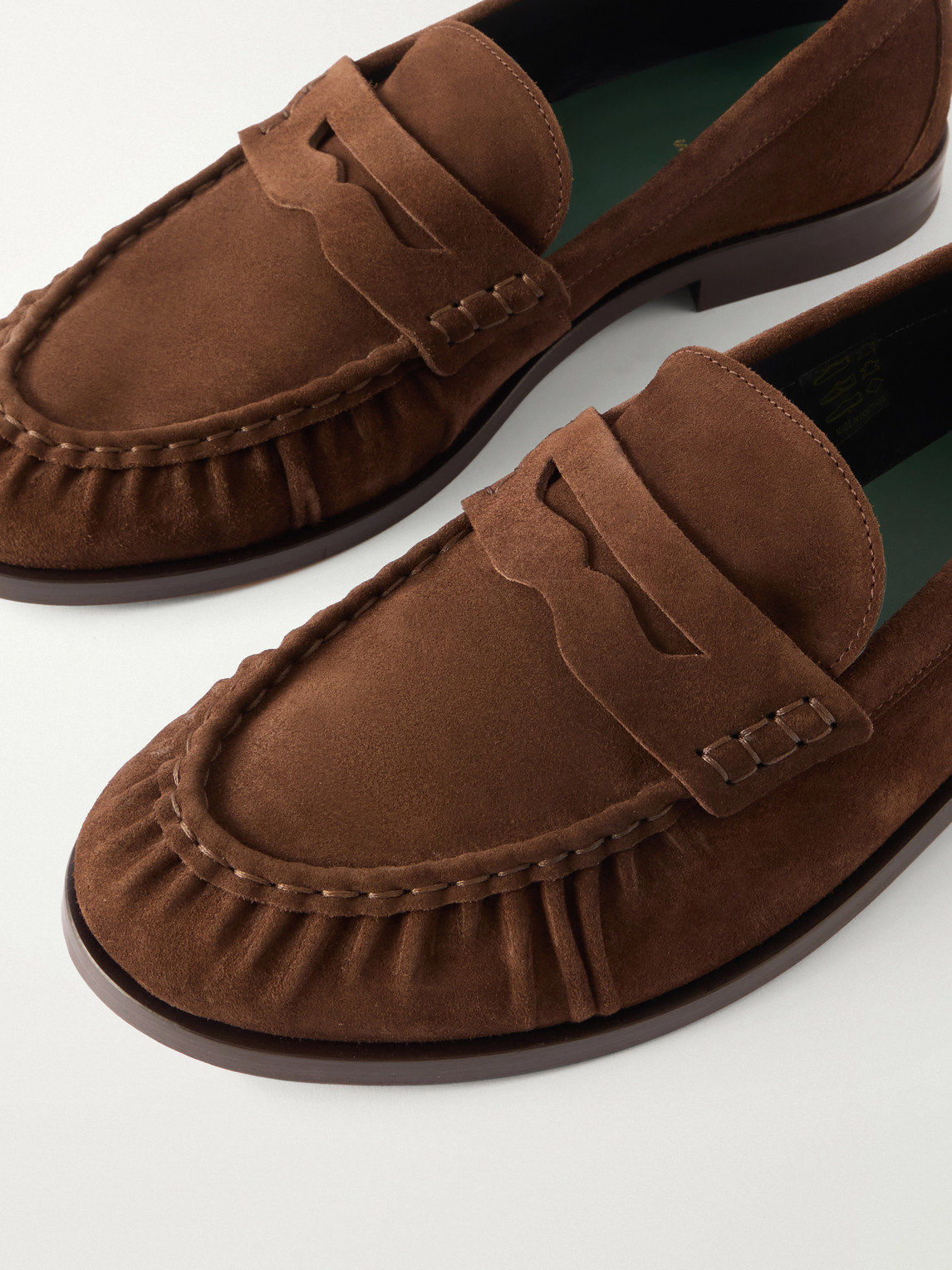 Louee Gathered Loafers