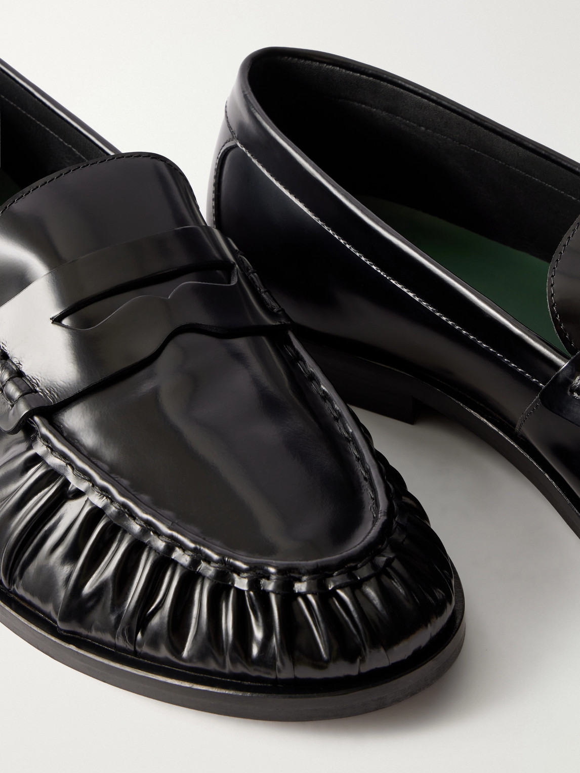 Louee Gathered Loafers