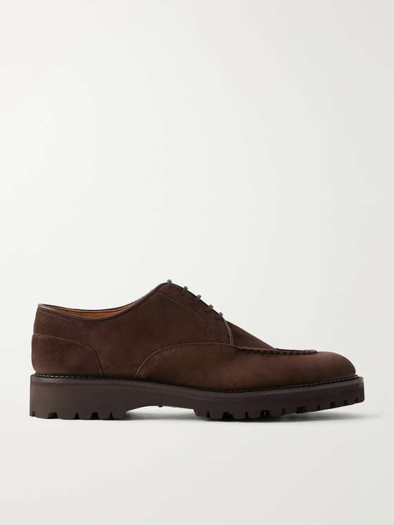 Johnlobb Land Suede Derby Shoes