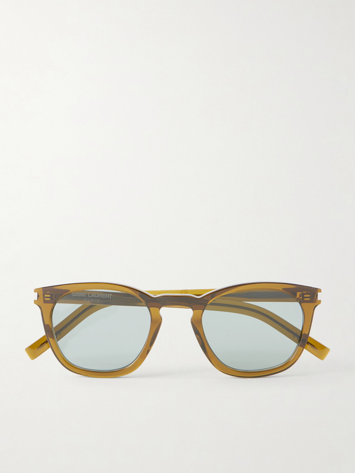 Saint Laurent D-frame Acetate Sunglasses In Brown