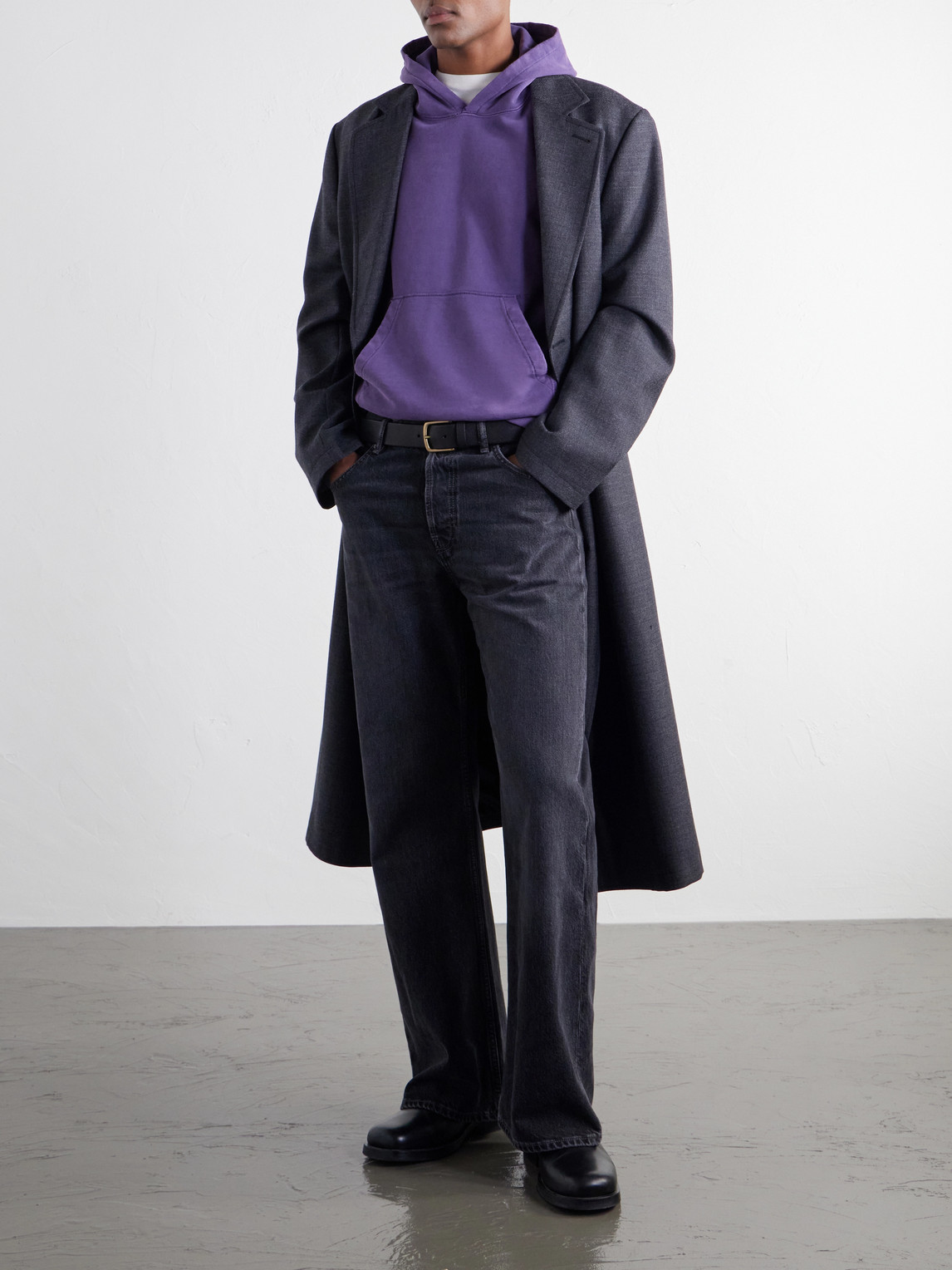 Cotton-Fleece Hoodie