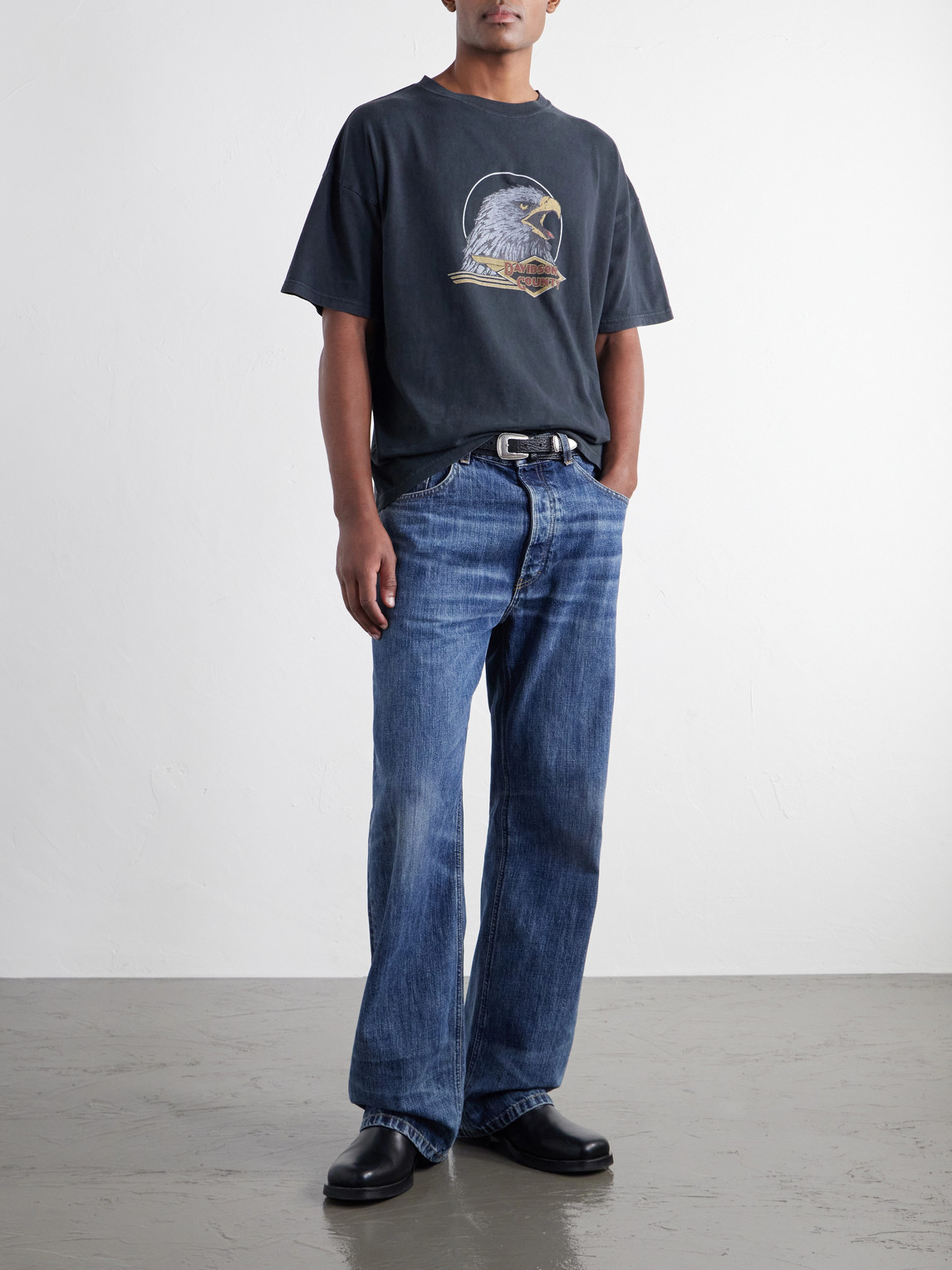 Davidson County Printed Cotton-Jersey T-Shirt