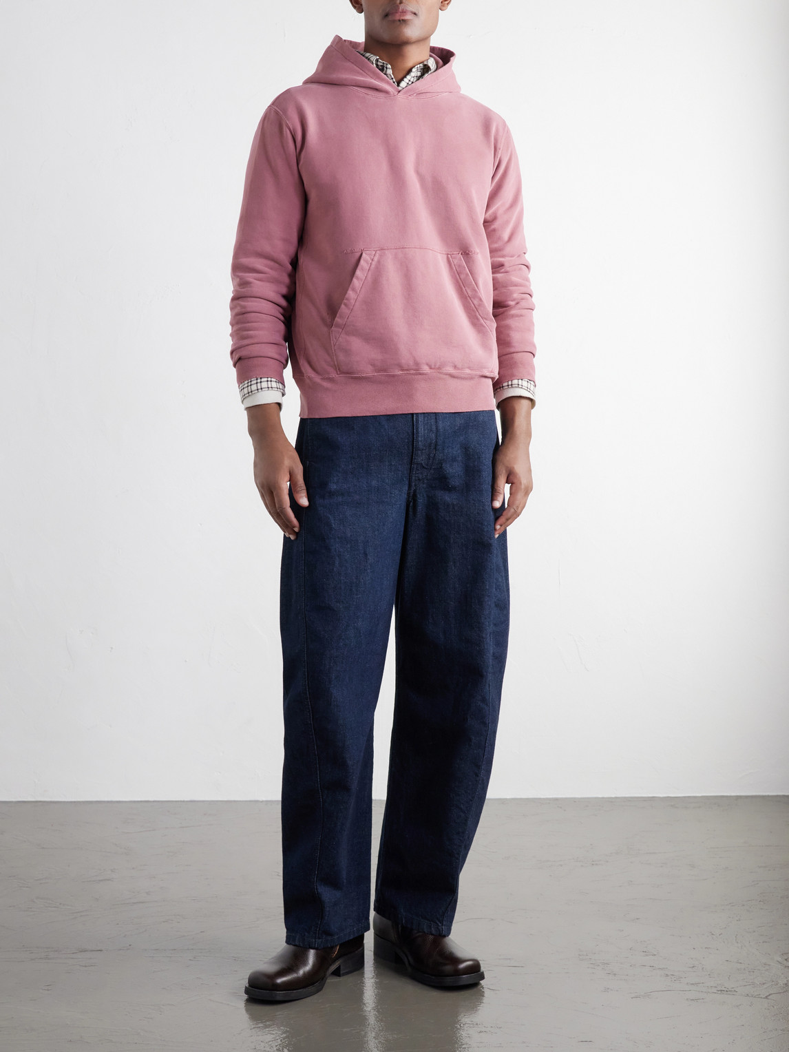Cotton-Fleece Hoodie