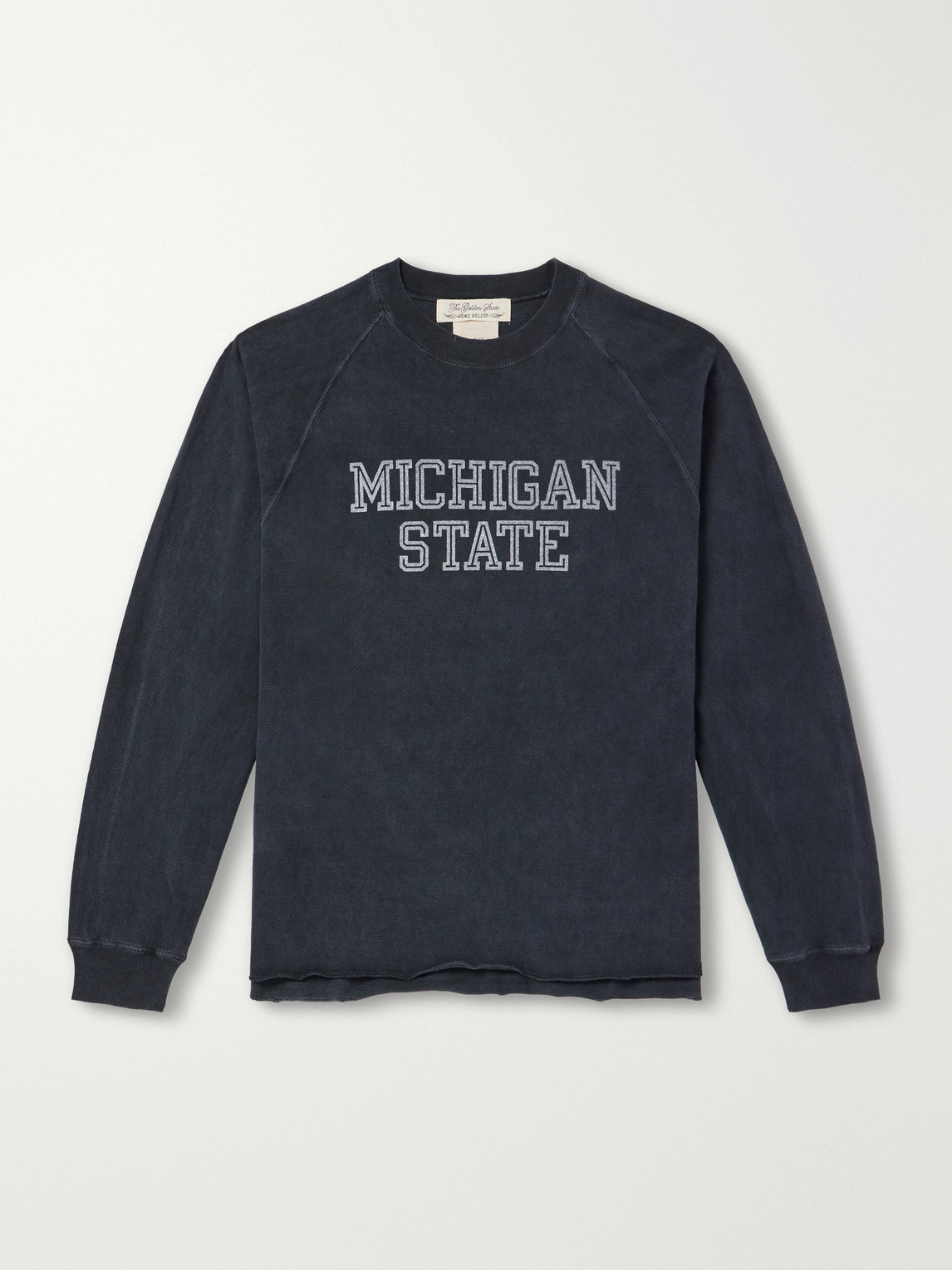 Michigan State Printed Cotton-Jersey T-Shirt