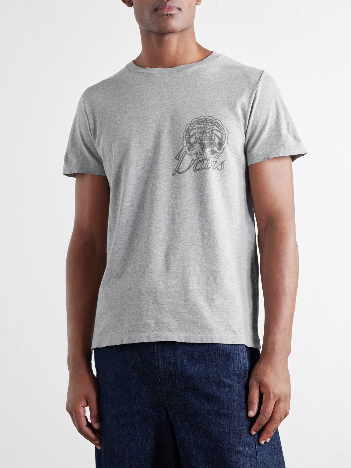 Davis Printed Cotton-Jersey T-Shirt