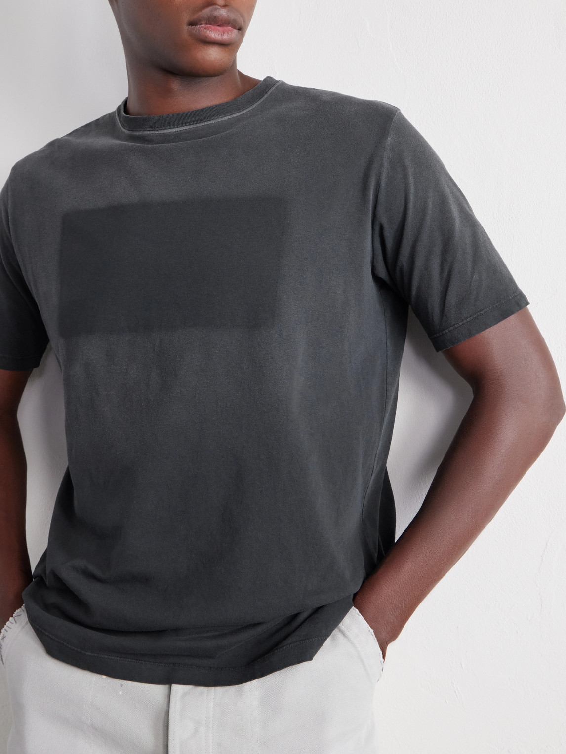 Printed Cotton-Jersey T-Shirt
