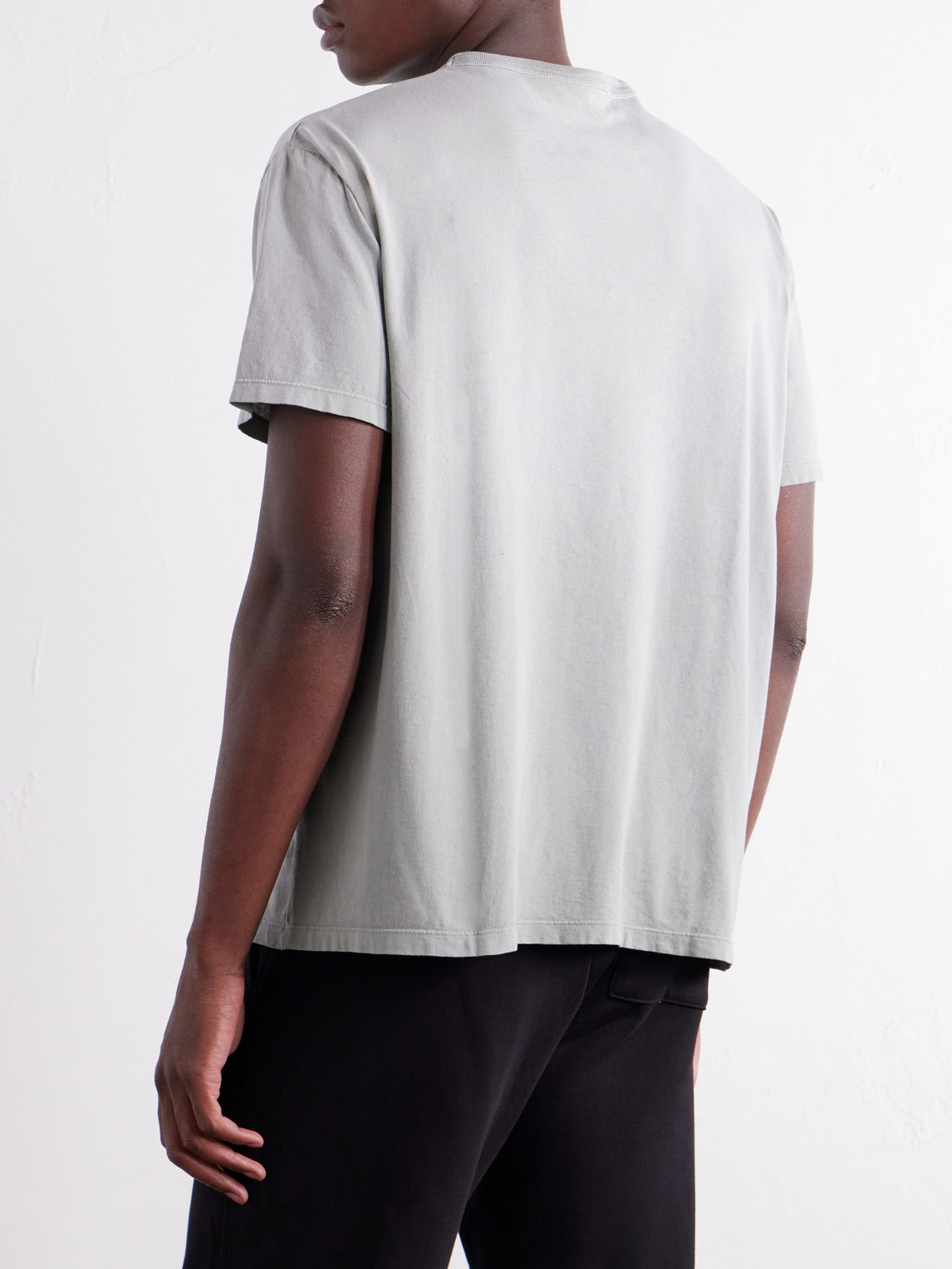 Garment-Dyed Cotton-Jersey T-Shirt