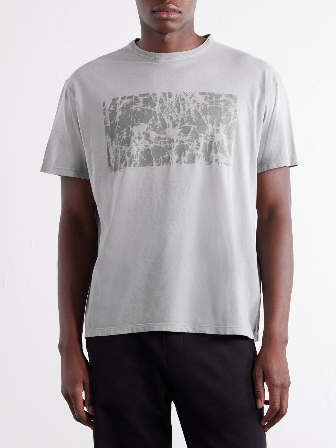 Garment-Dyed Cotton-Jersey T-Shirt
