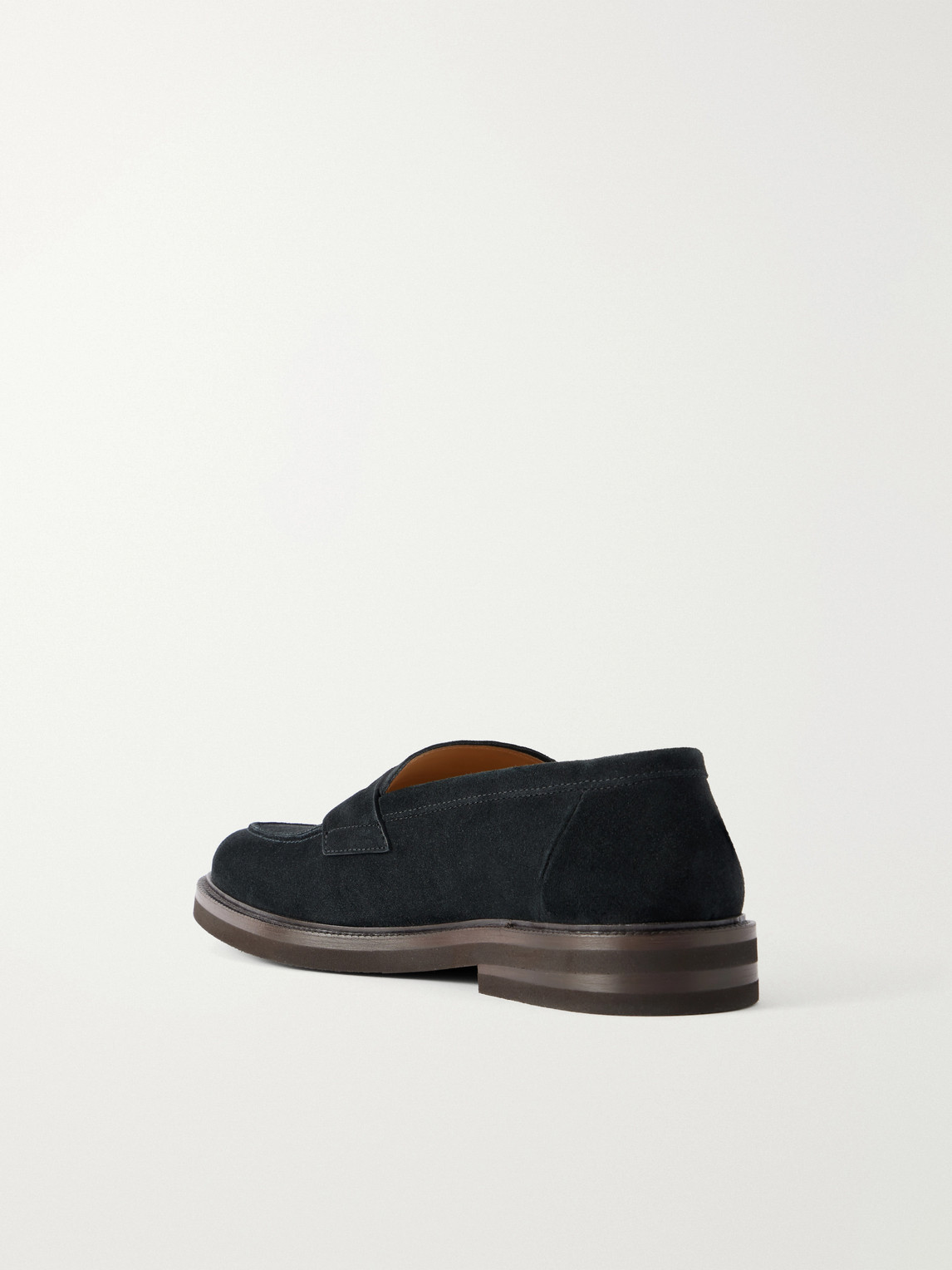 Flex Suede Penny Loafers