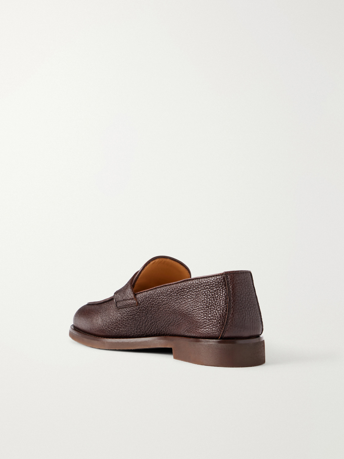 Flex Full-Grain Leather Penny Loafers