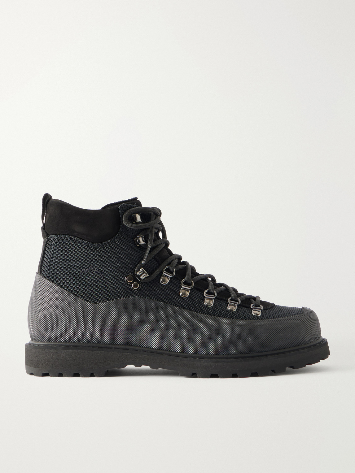Diemme Roccia Vet Sport Rubber-trimmed Shell Hiking Boots In Black
