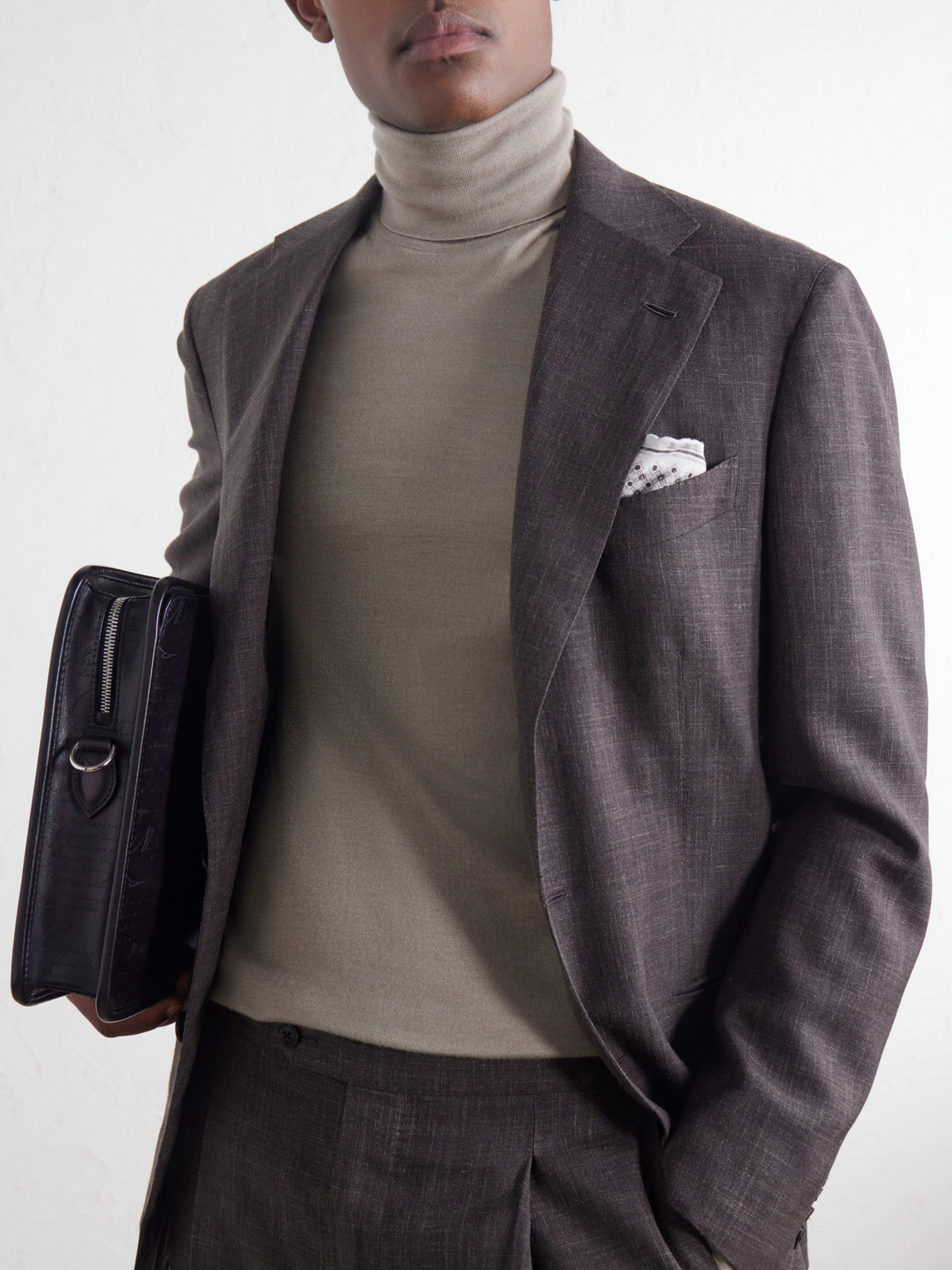 Cashmere And Silk-Blend Rollneck Sweater