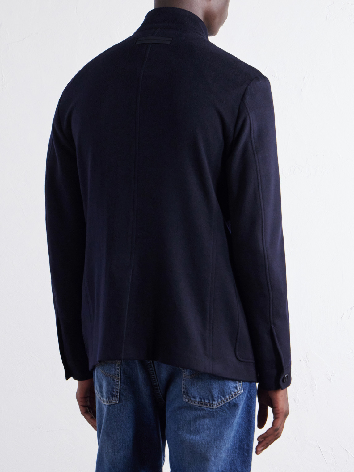 Il Conte Cashmere Brushed Coat