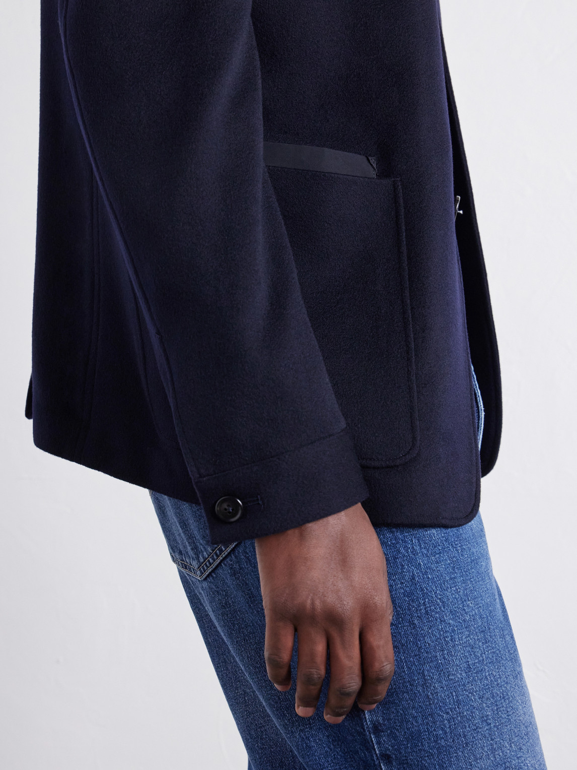 Il Conte Cashmere Brushed Coat
