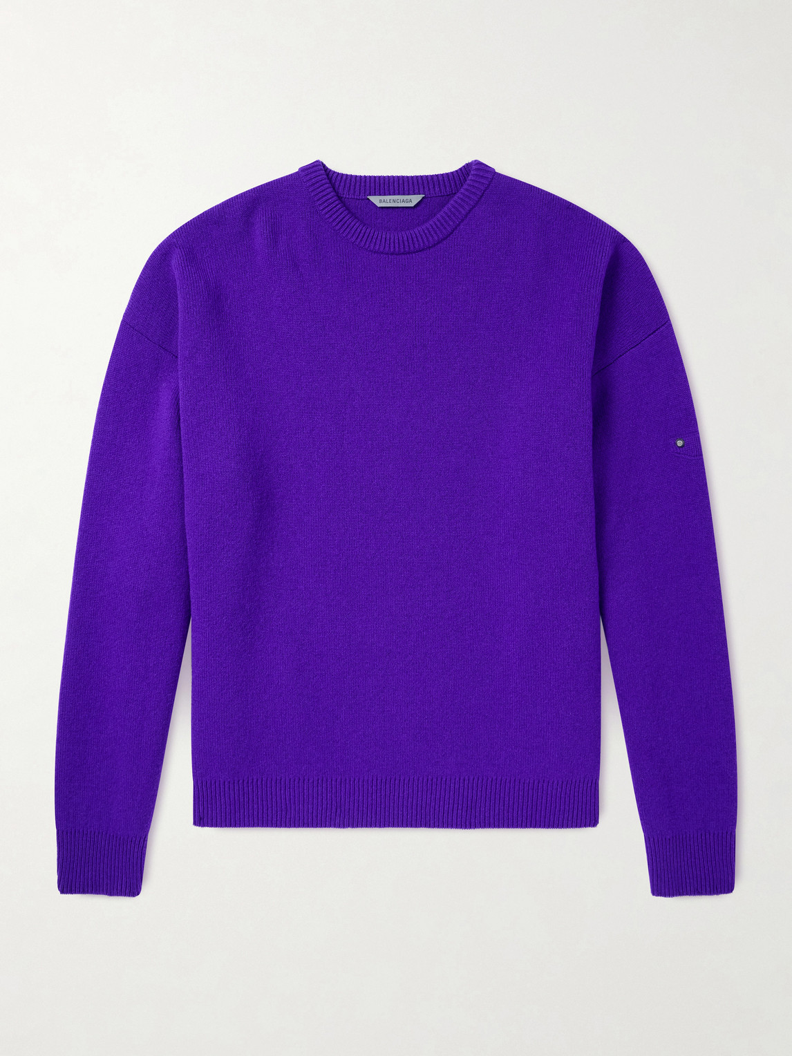 City Embellished Wool-Blend Sweater
