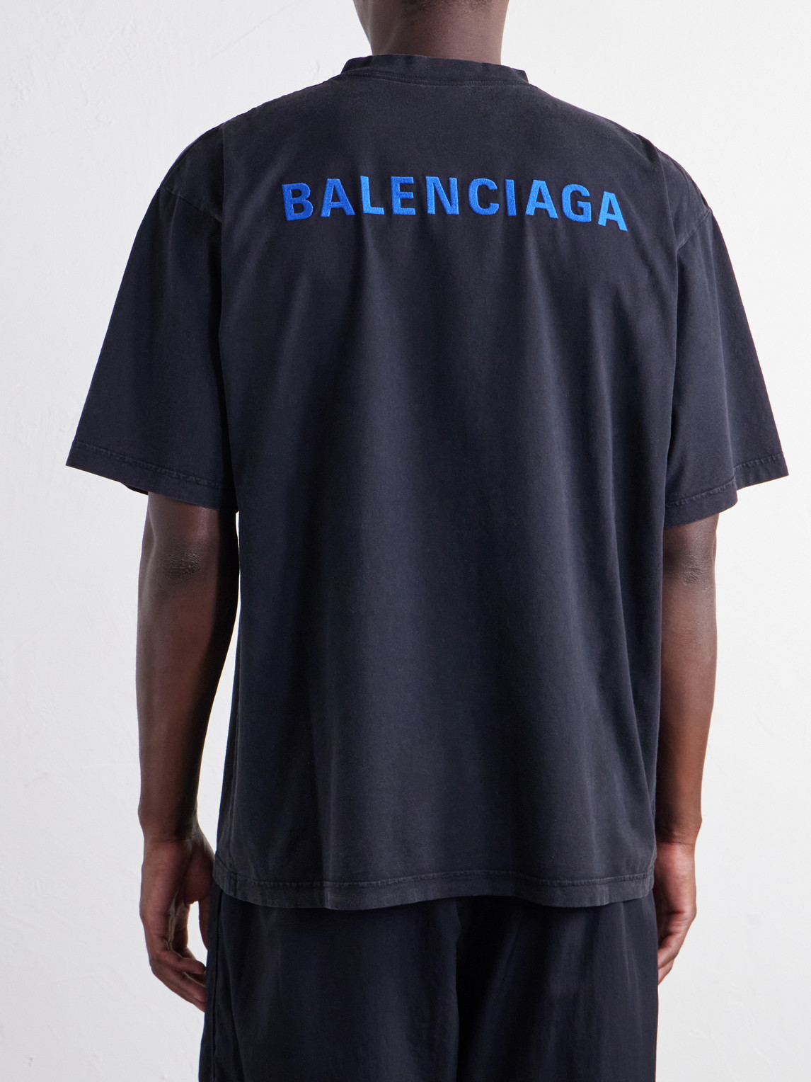 Logo-Embroidered Cotton-Jersey T-Shirt