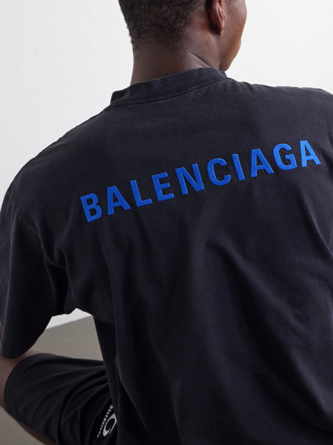 Logo-Embroidered Cotton-Jersey T-Shirt