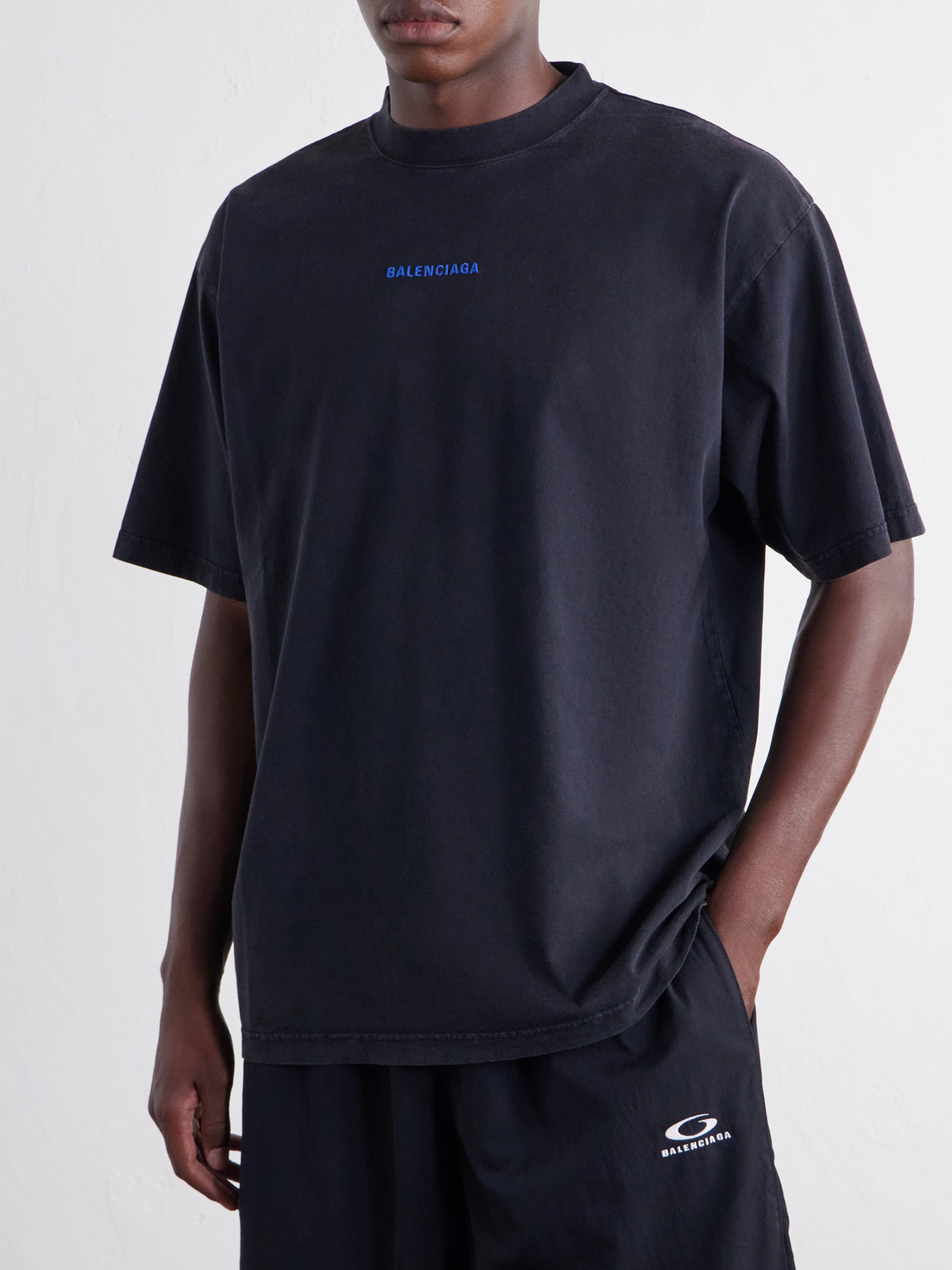 Logo-Embroidered Cotton-Jersey T-Shirt