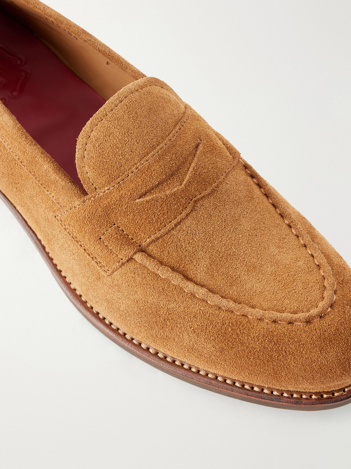Lloyd Suede Penny Loafers
