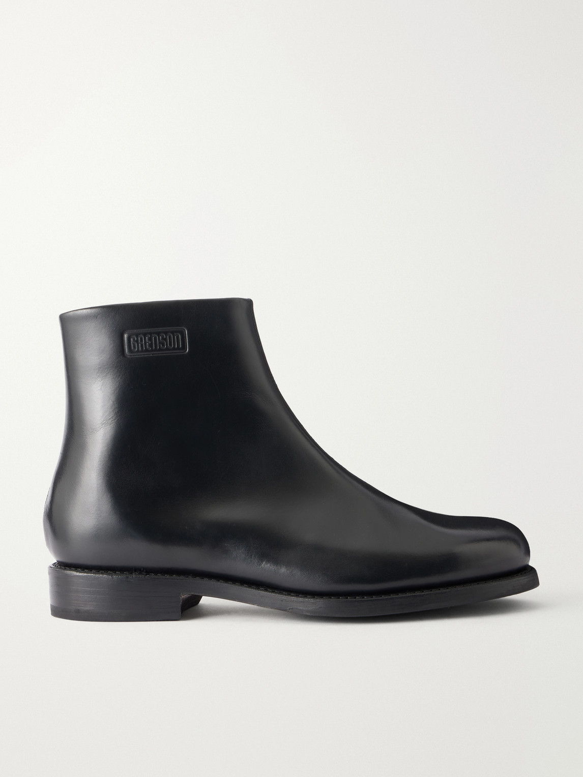 Grenson Richie Leather Chelsea Boots In Black