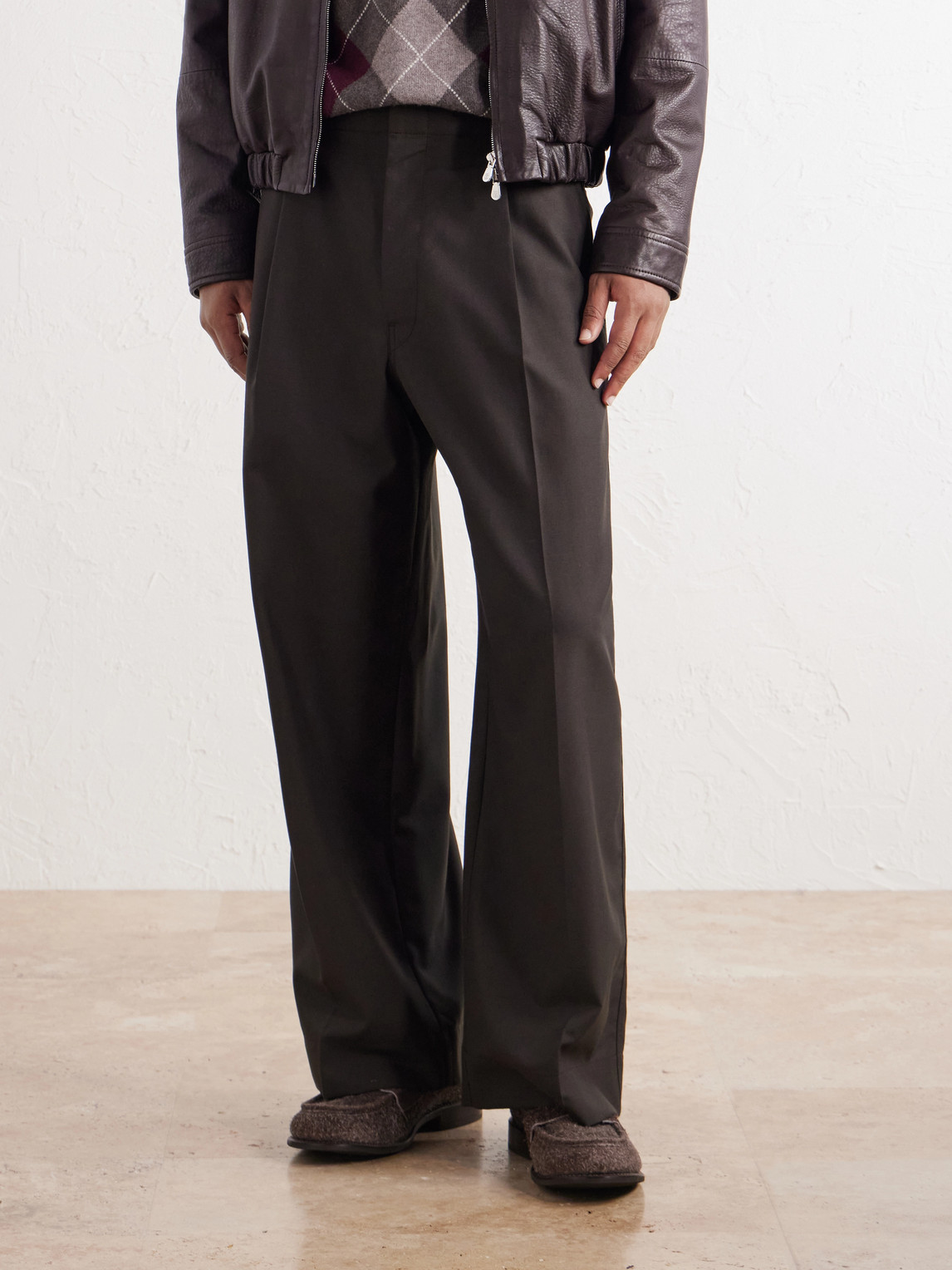 Nate Suede Penny Loafers
