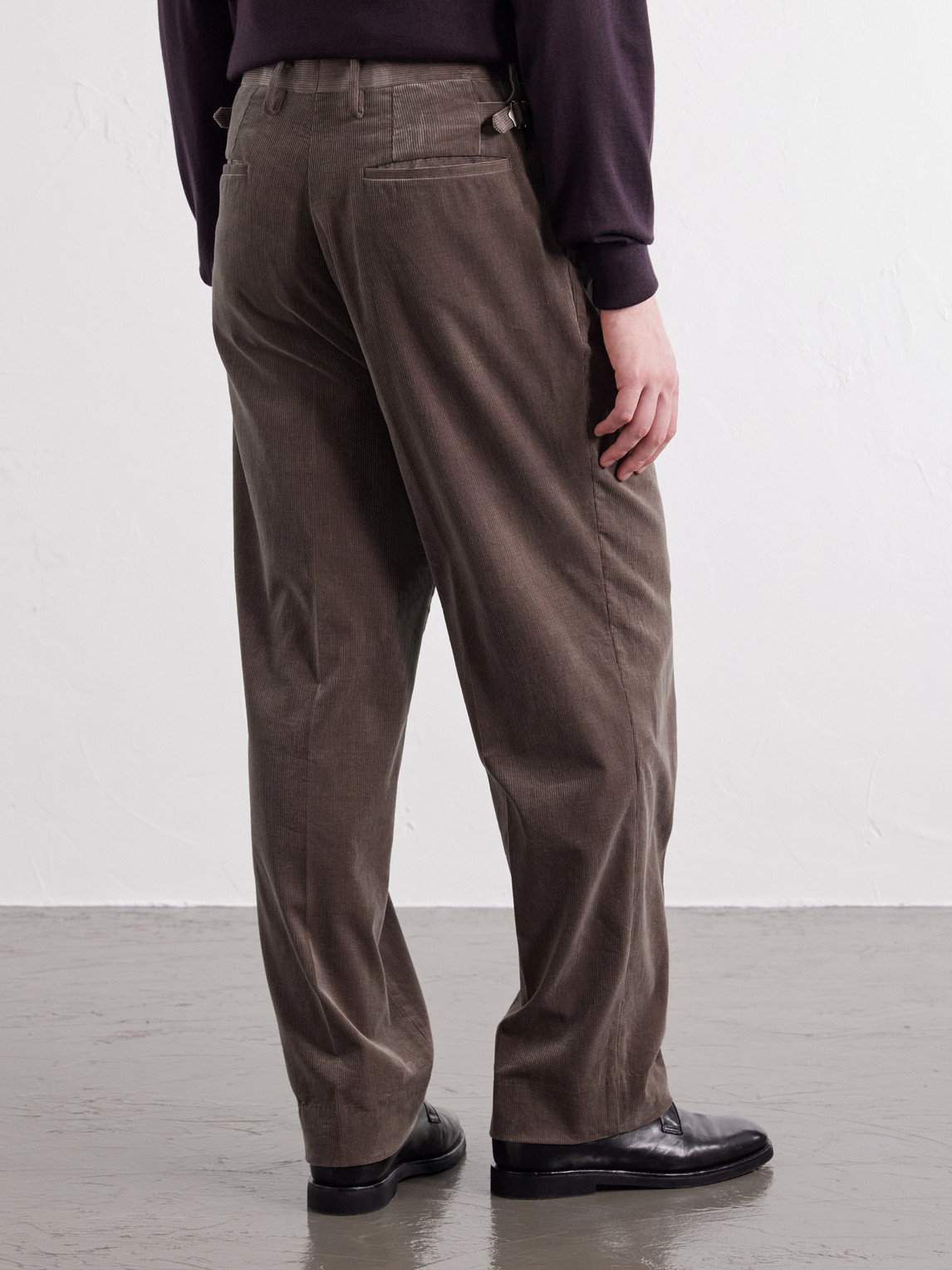 Straight-Leg Cotton- Corduroy