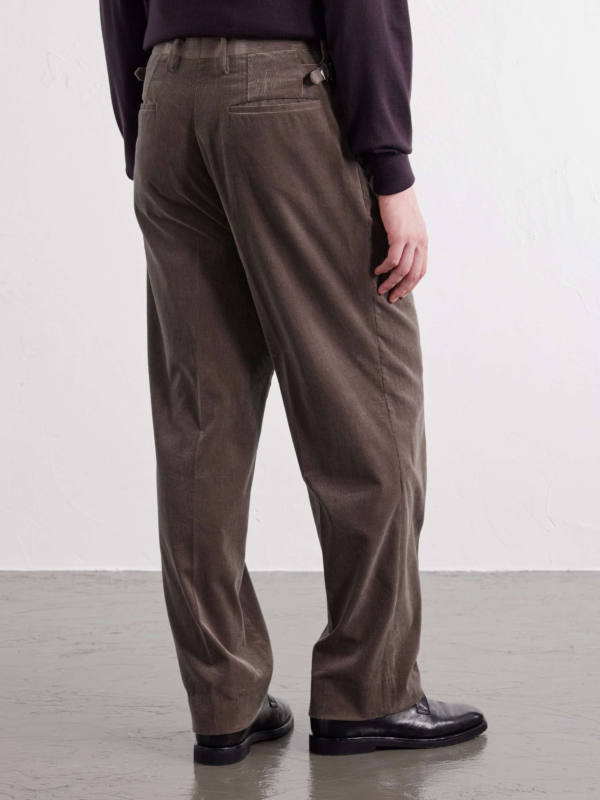 KAPTAIN SUNSHINE Straight-Leg Cotton-Corduroy Trousers for Men