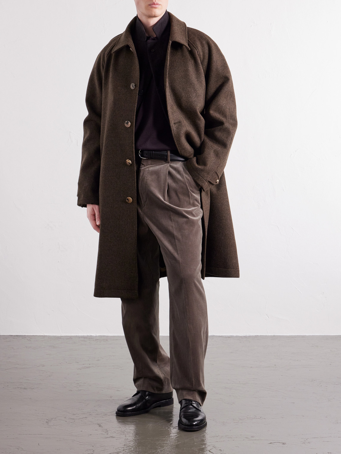 Straight-Leg Cotton- Corduroy