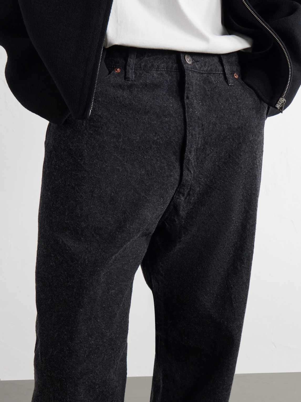 Straight-Leg Selvedge Jeans