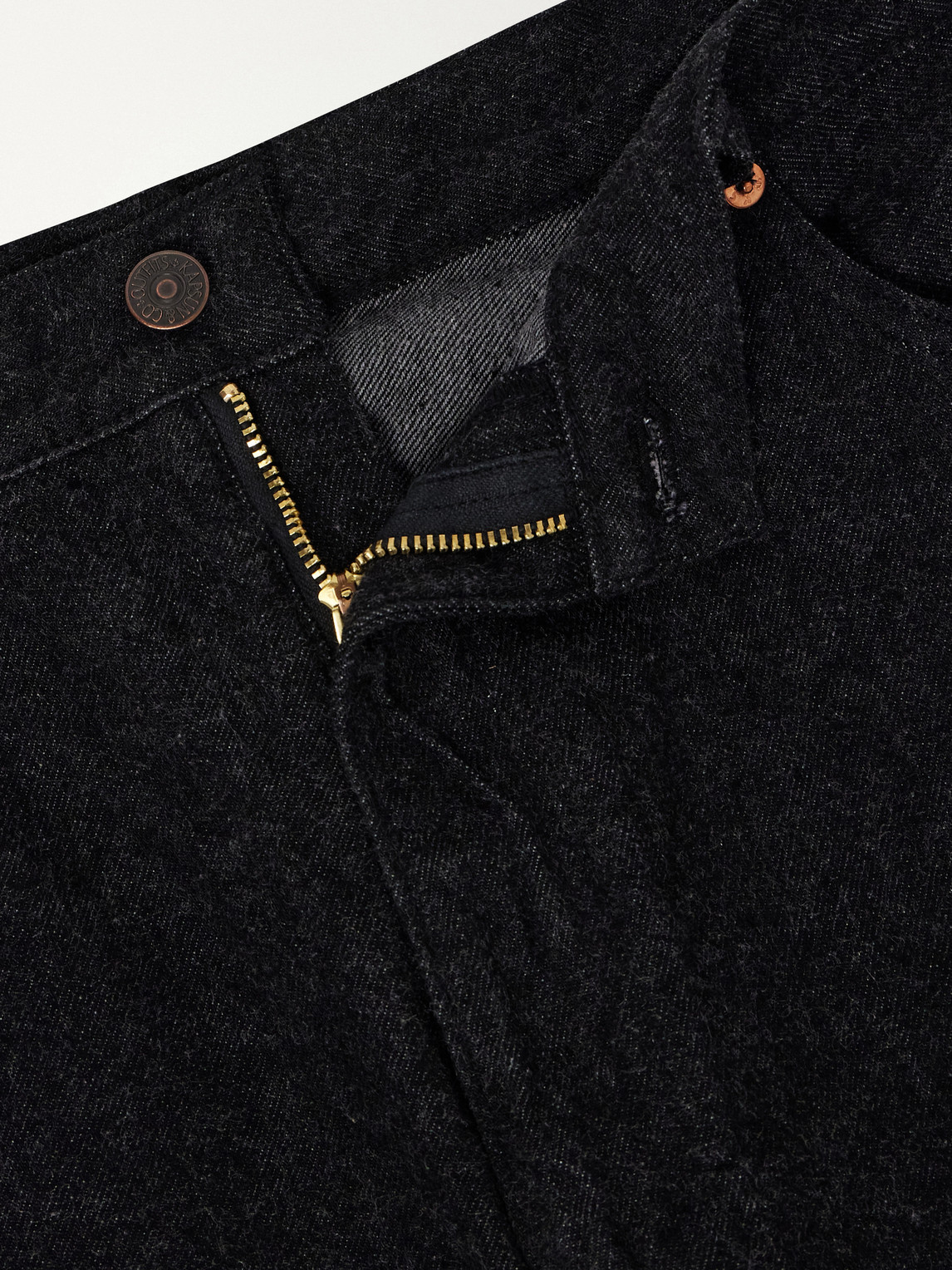 Straight-Leg Selvedge Jeans