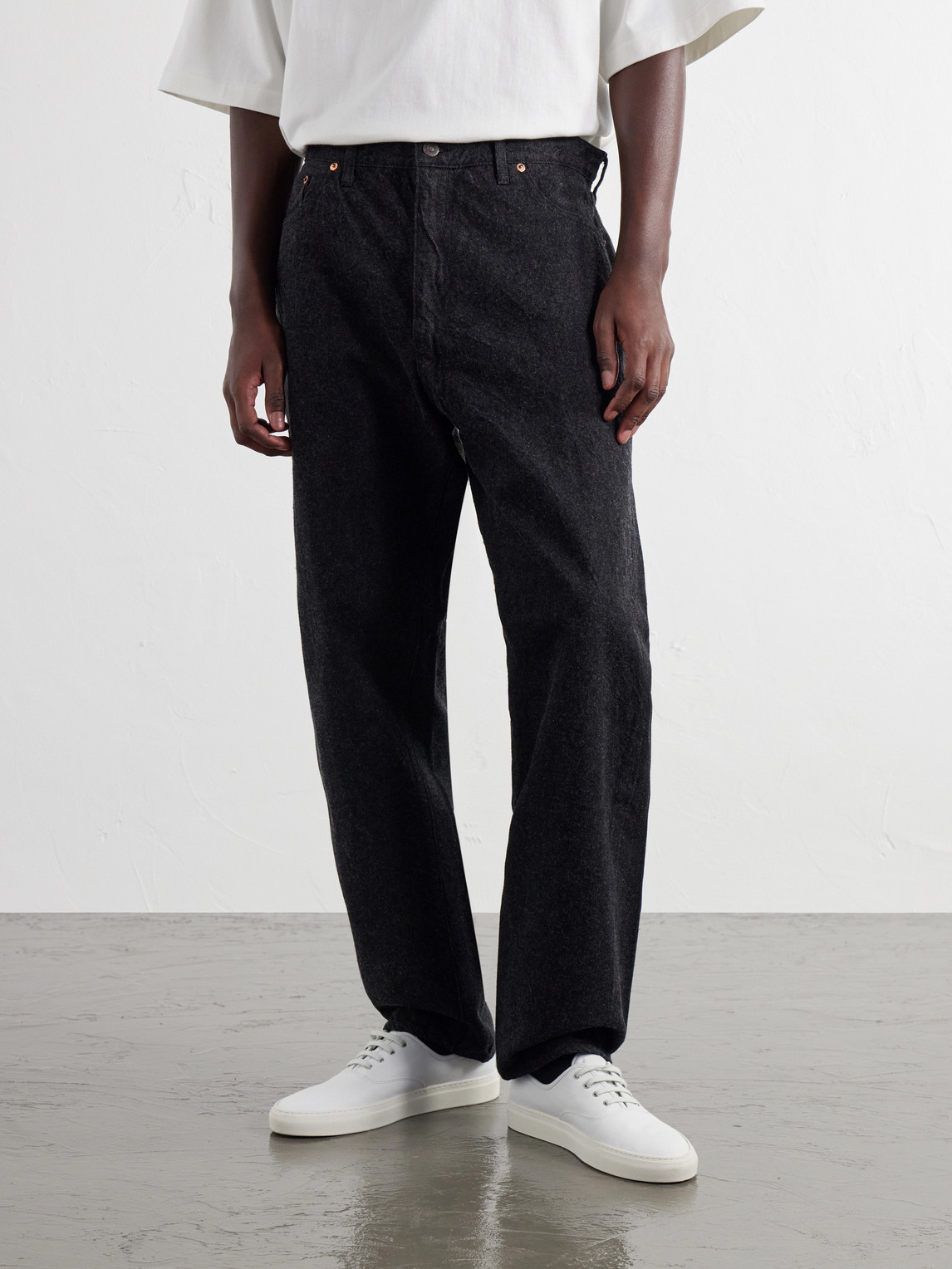 Straight-Leg Selvedge Jeans