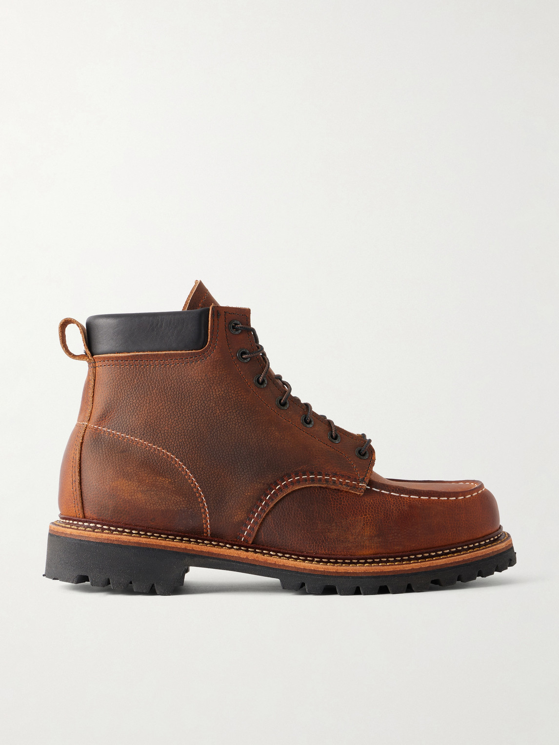 Red Wing Shoes 8213 Full-grain Leather Lace-up Boots In Multi