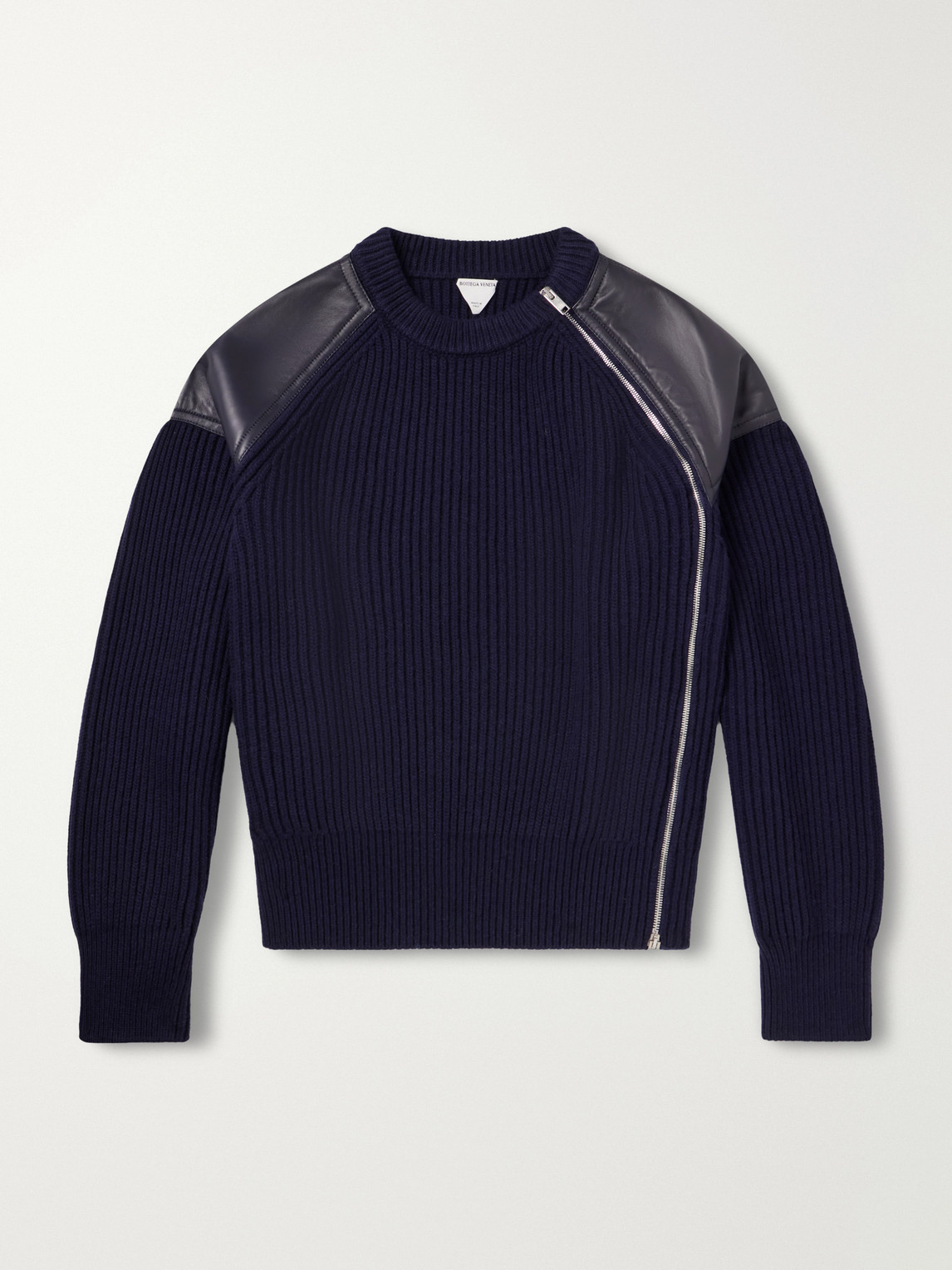 And Cashmere-Blend Zip-Up Sweater