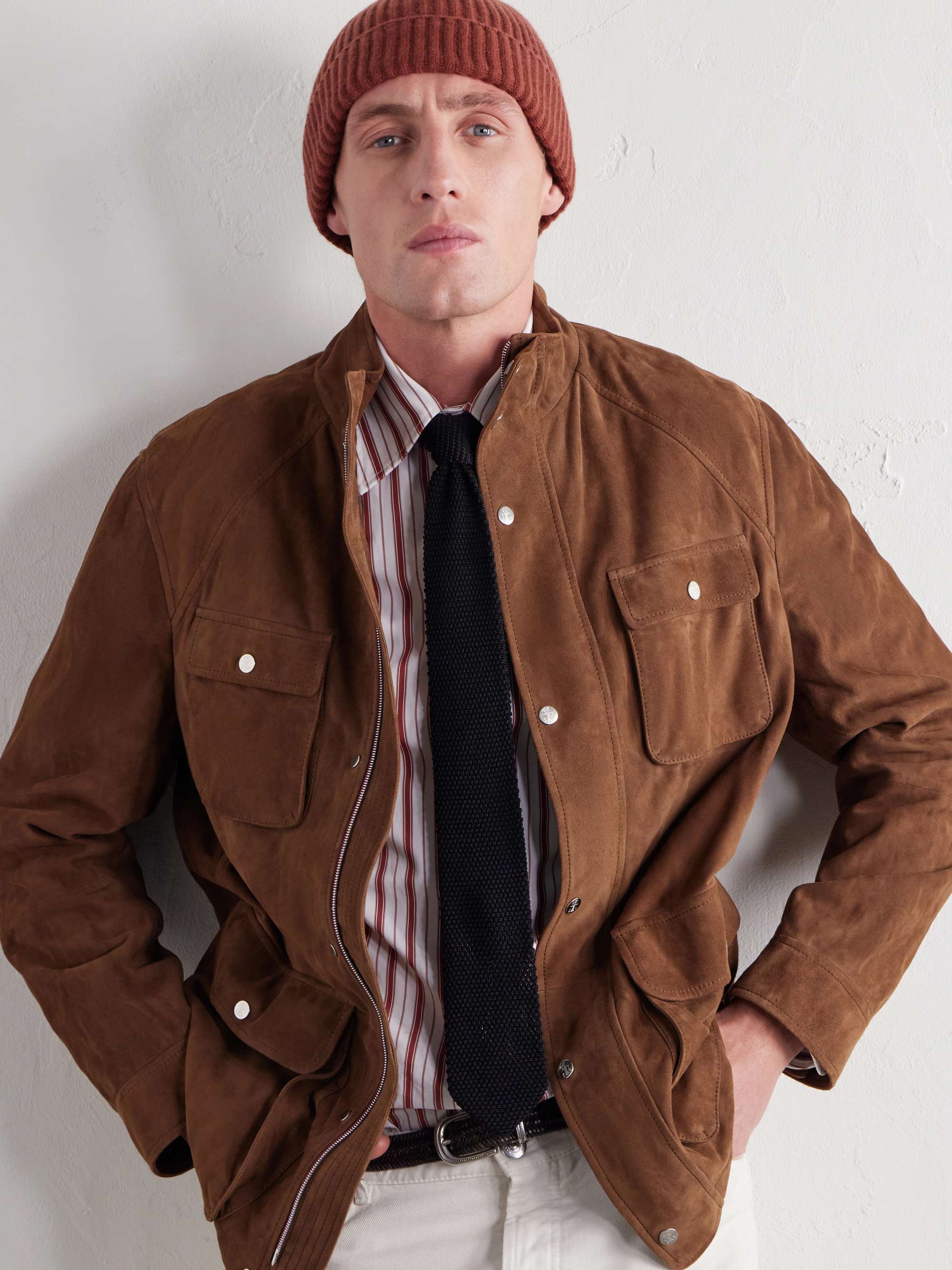 BRUNELLO CUCINELLI Ribbed Cashmere Beanie