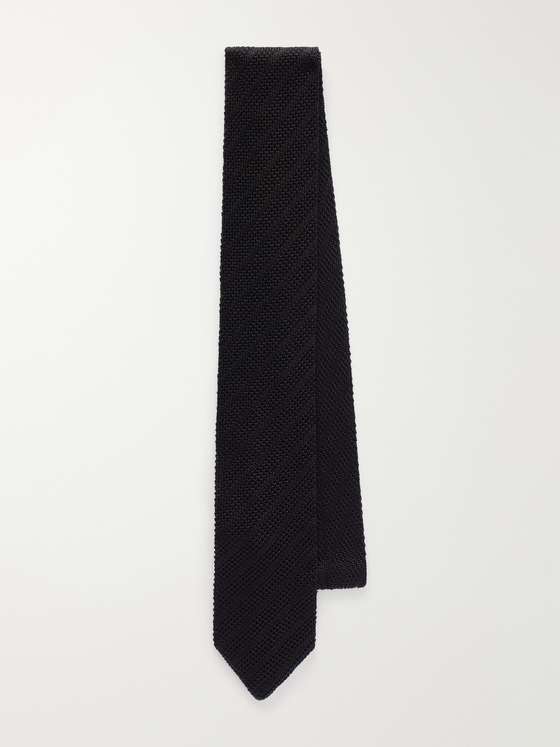 Brunellocucinelli 8cm Knitted Silk Tie