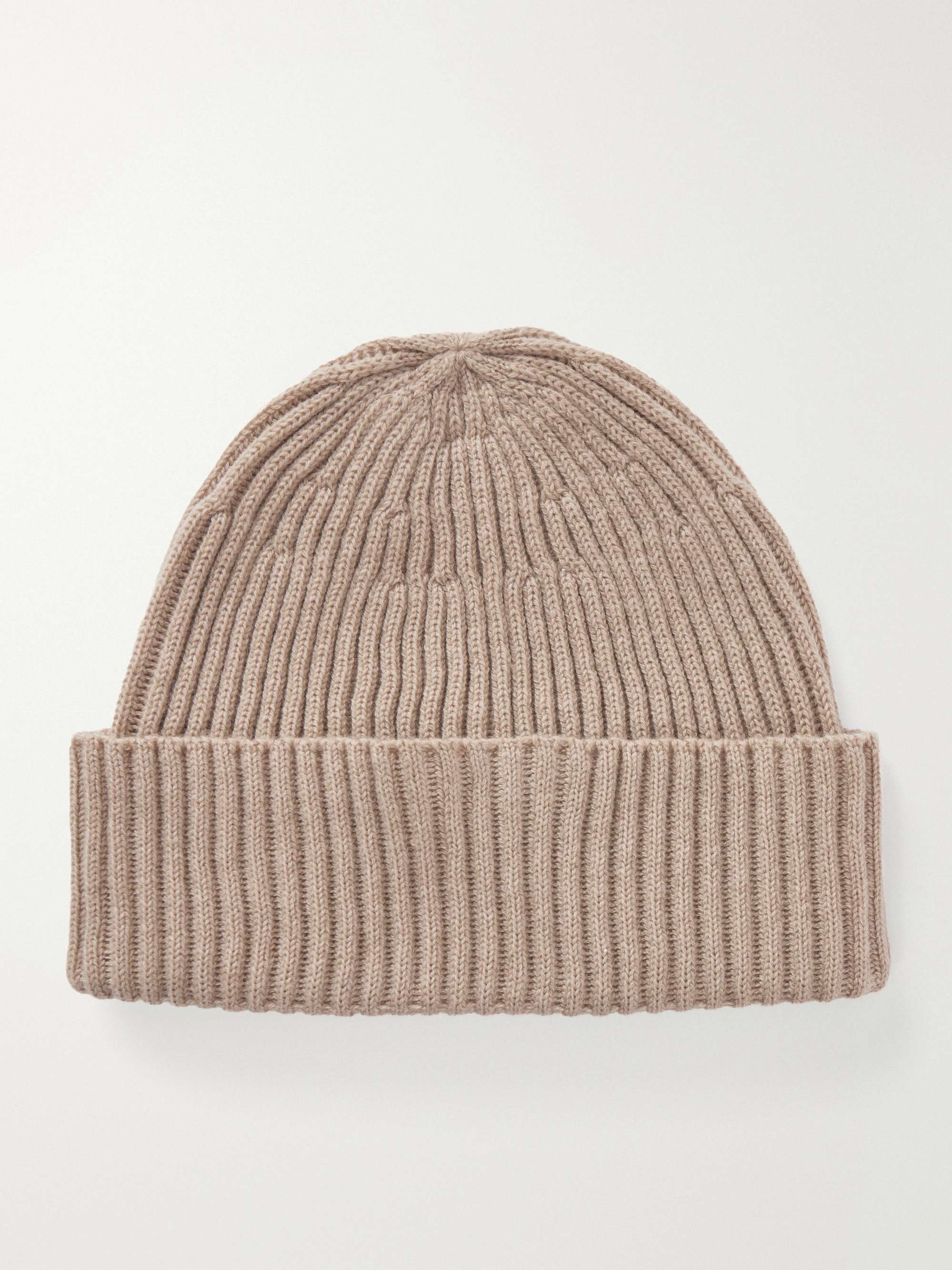 BRUNELLO CUCINELLI Ribbed Cashmere Beanie