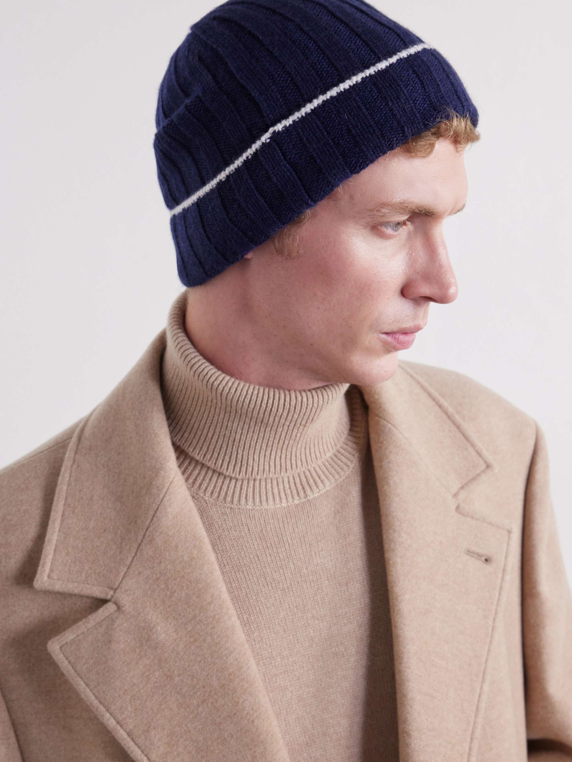 BRUNELLO CUCINELLI Ribbed Cashmere Beanie