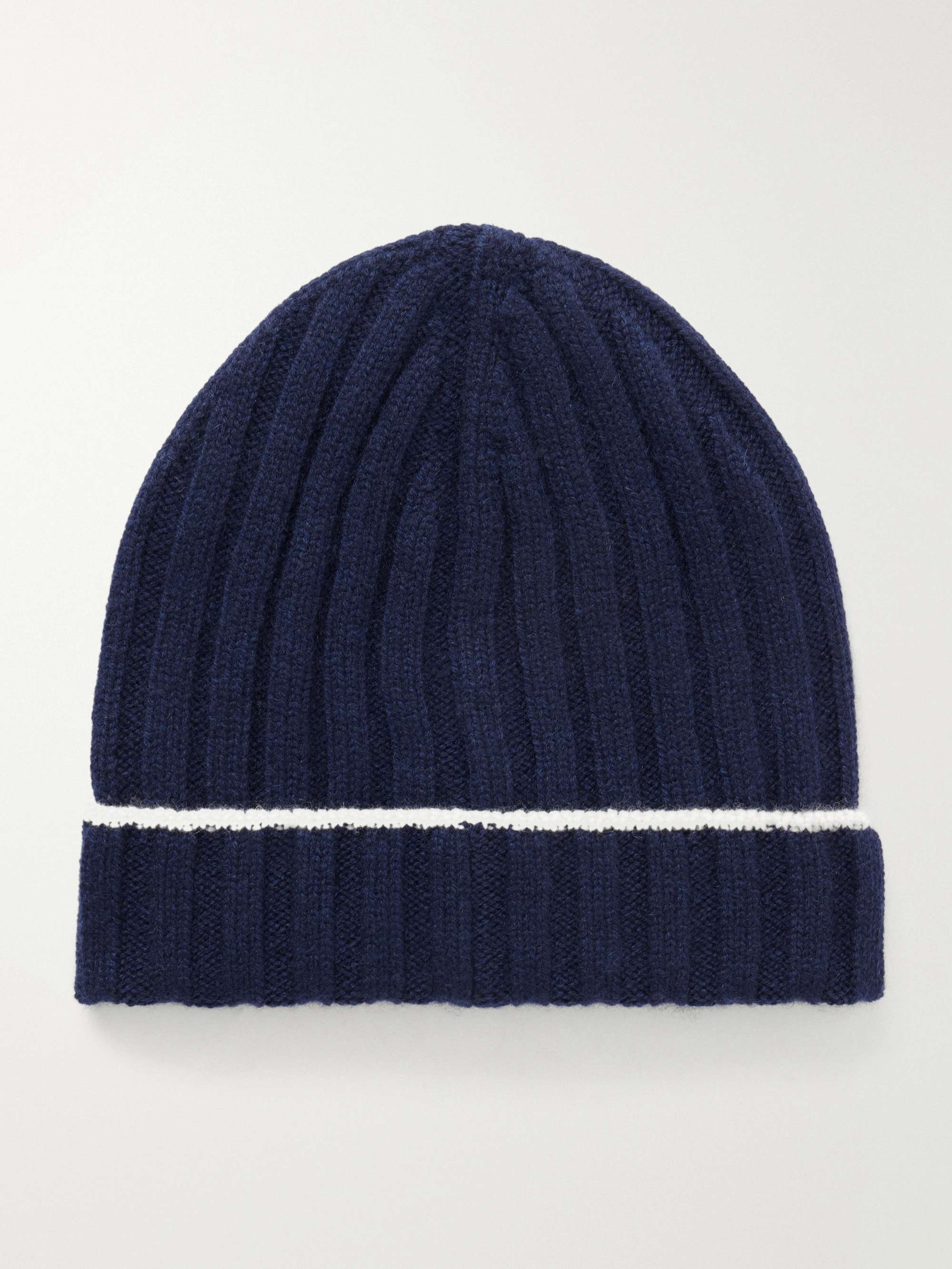 BRUNELLO CUCINELLI Ribbed Cashmere Beanie