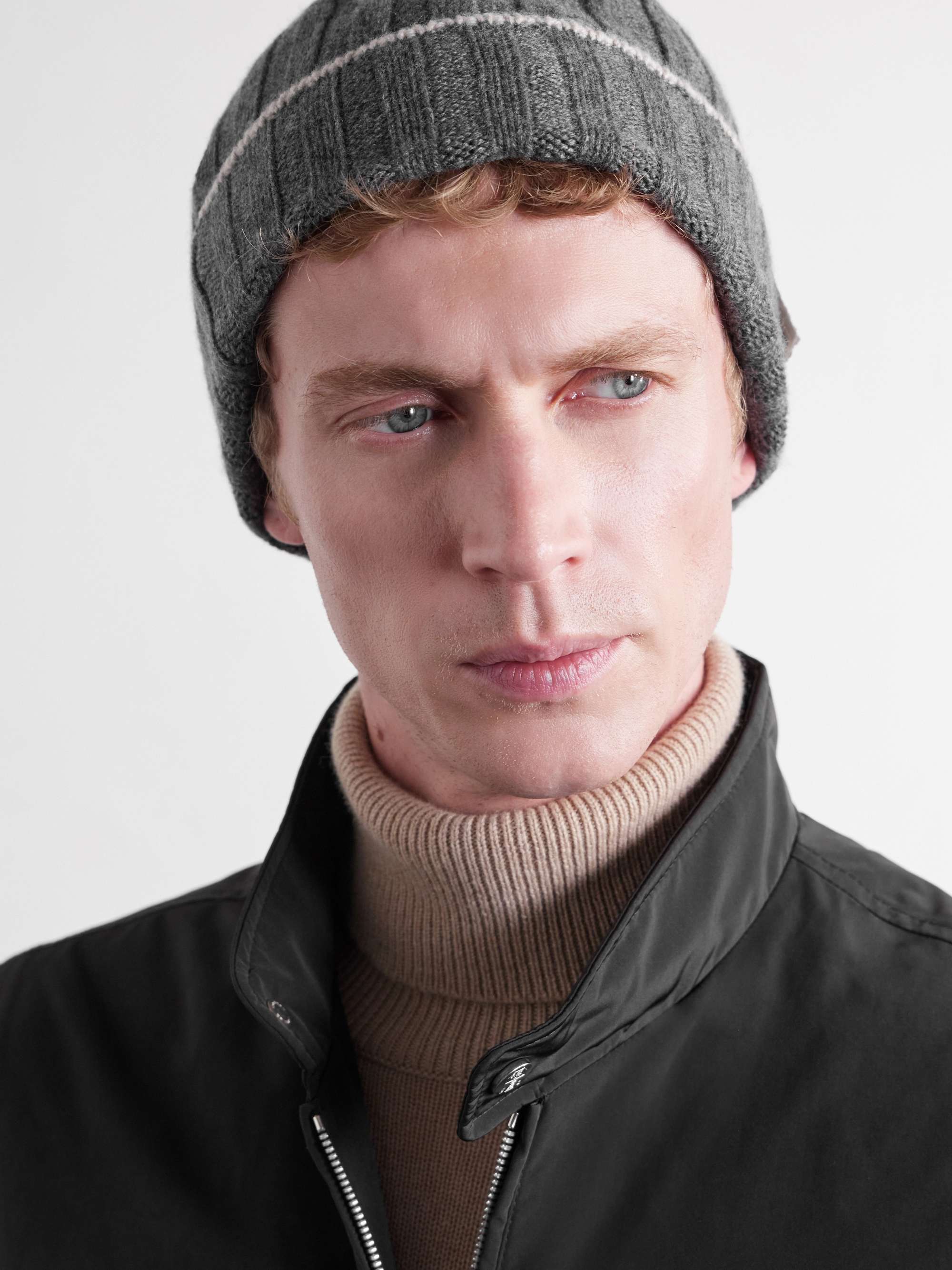 BRUNELLO CUCINELLI Ribbed Cashmere Beanie