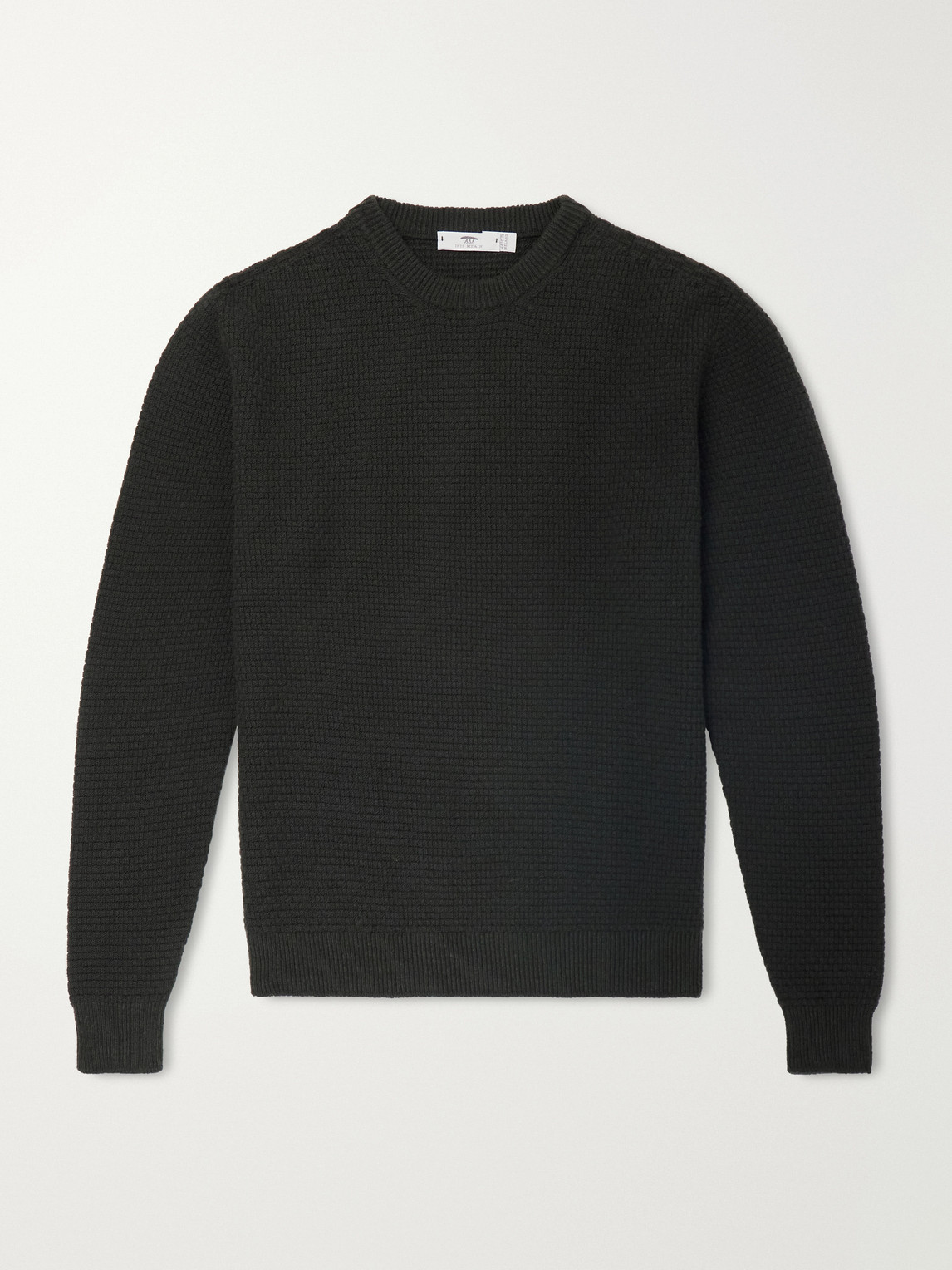 Inis Meáin - Caoladóir Merino Wool And Cashmere-Blend Waffle Sweater
